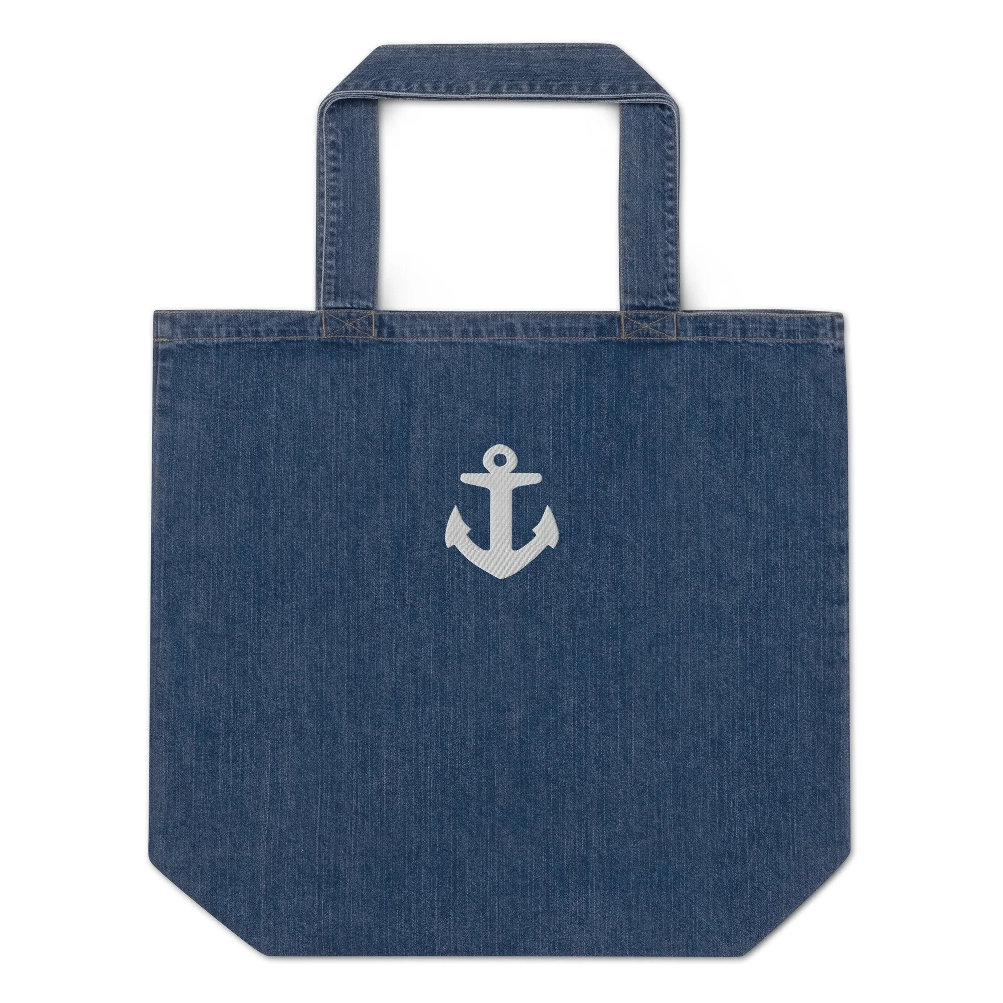Conscious Living Organic denim tote bag