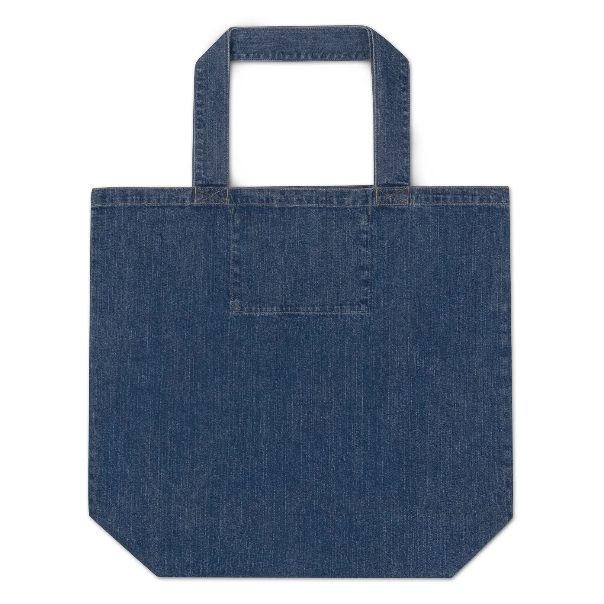 Conscious Living Organic denim tote bag