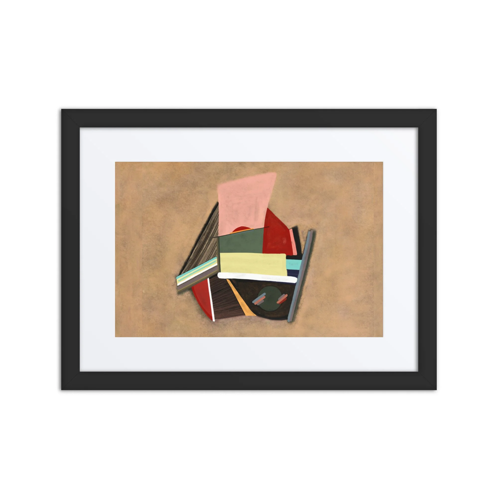 “Polly Deco” (2025) Framed Art Poster