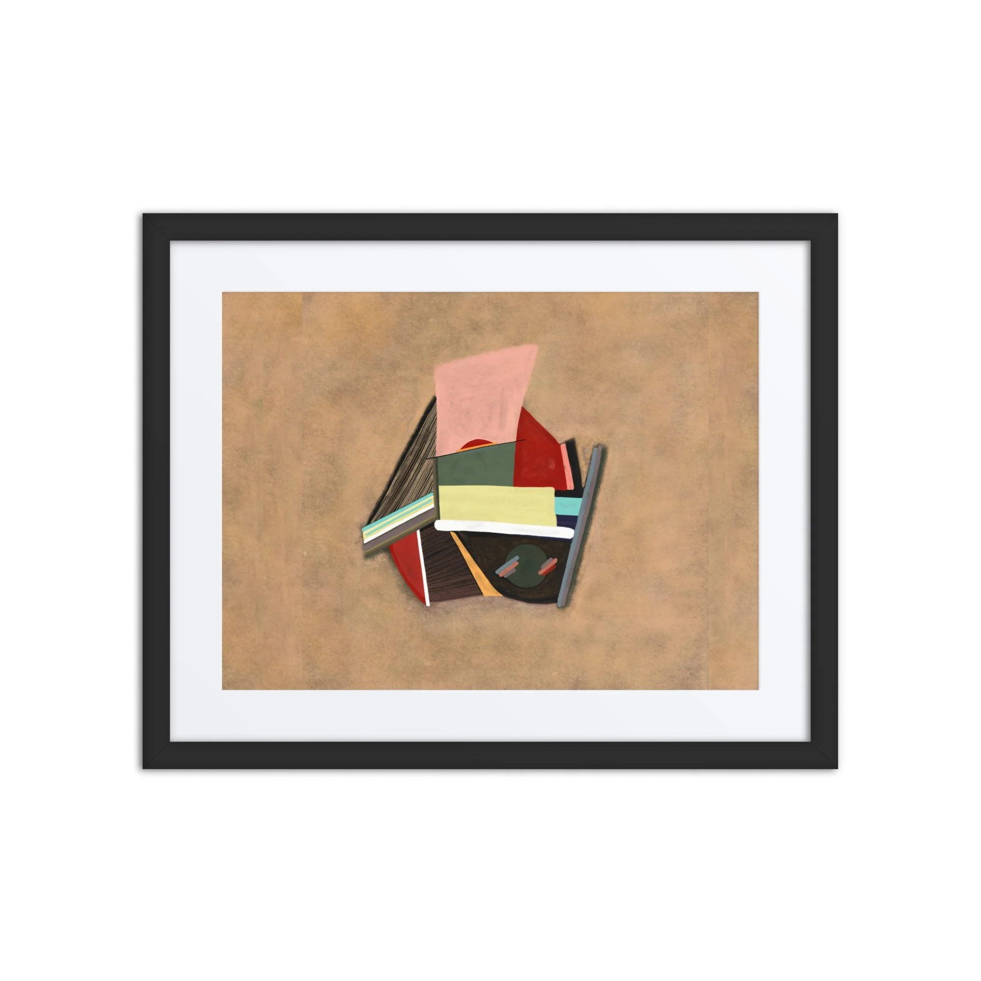 “Polly Deco” (2025) Framed Art Poster