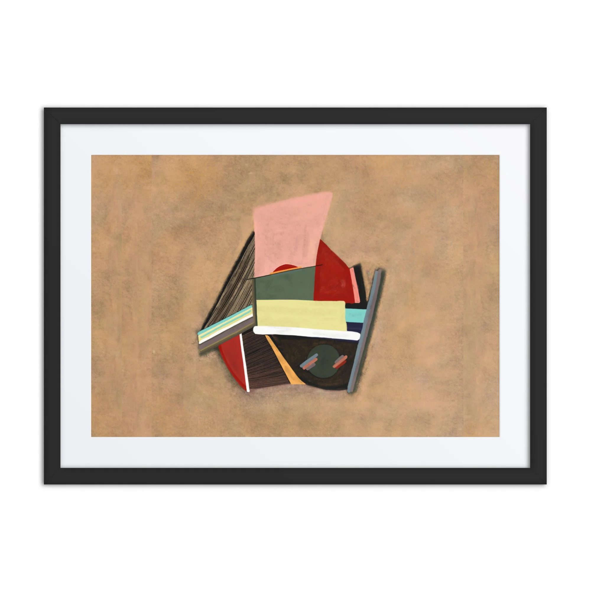 “Polly Deco” (2025) Framed Art Poster