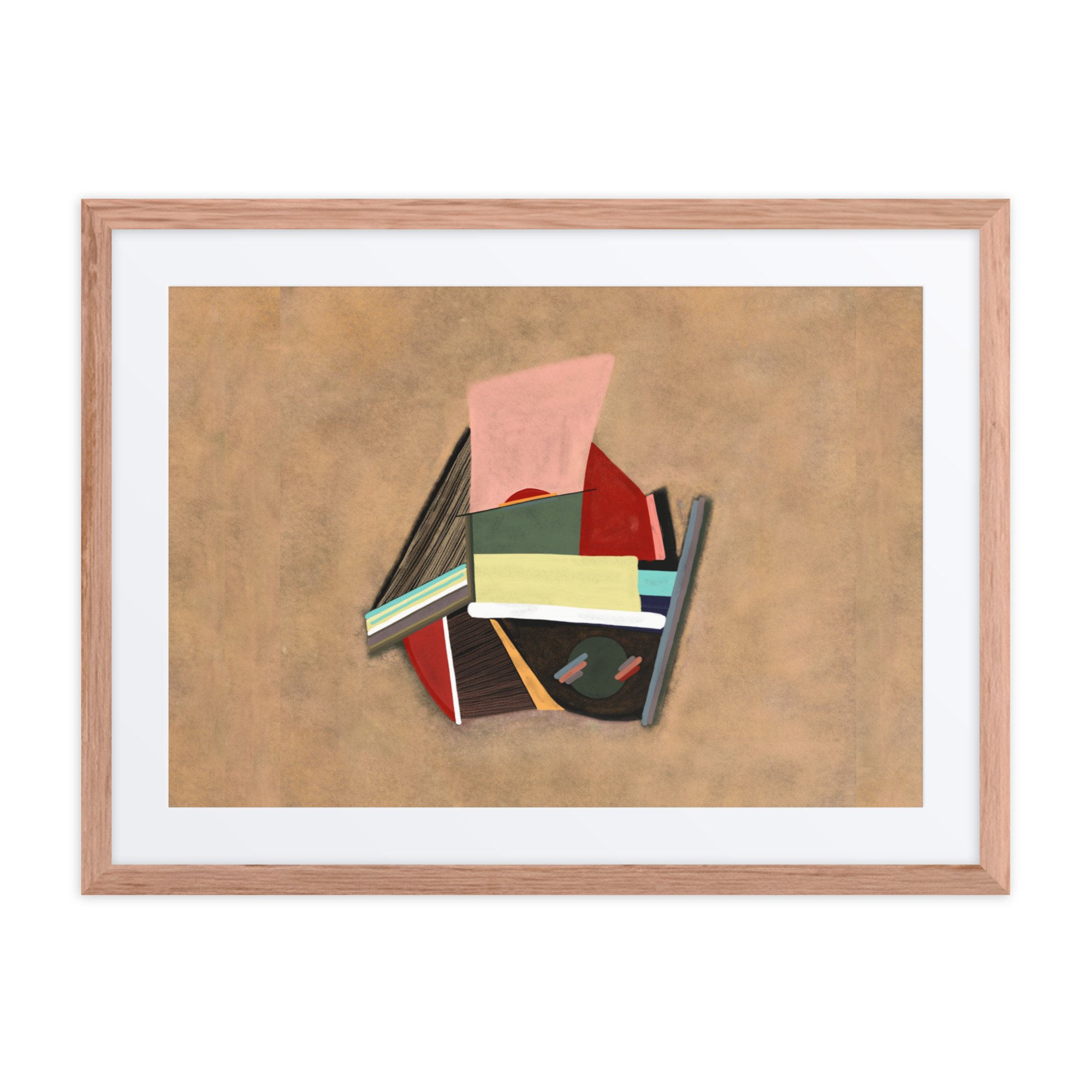 “Polly Deco” (2025) Framed Art Poster