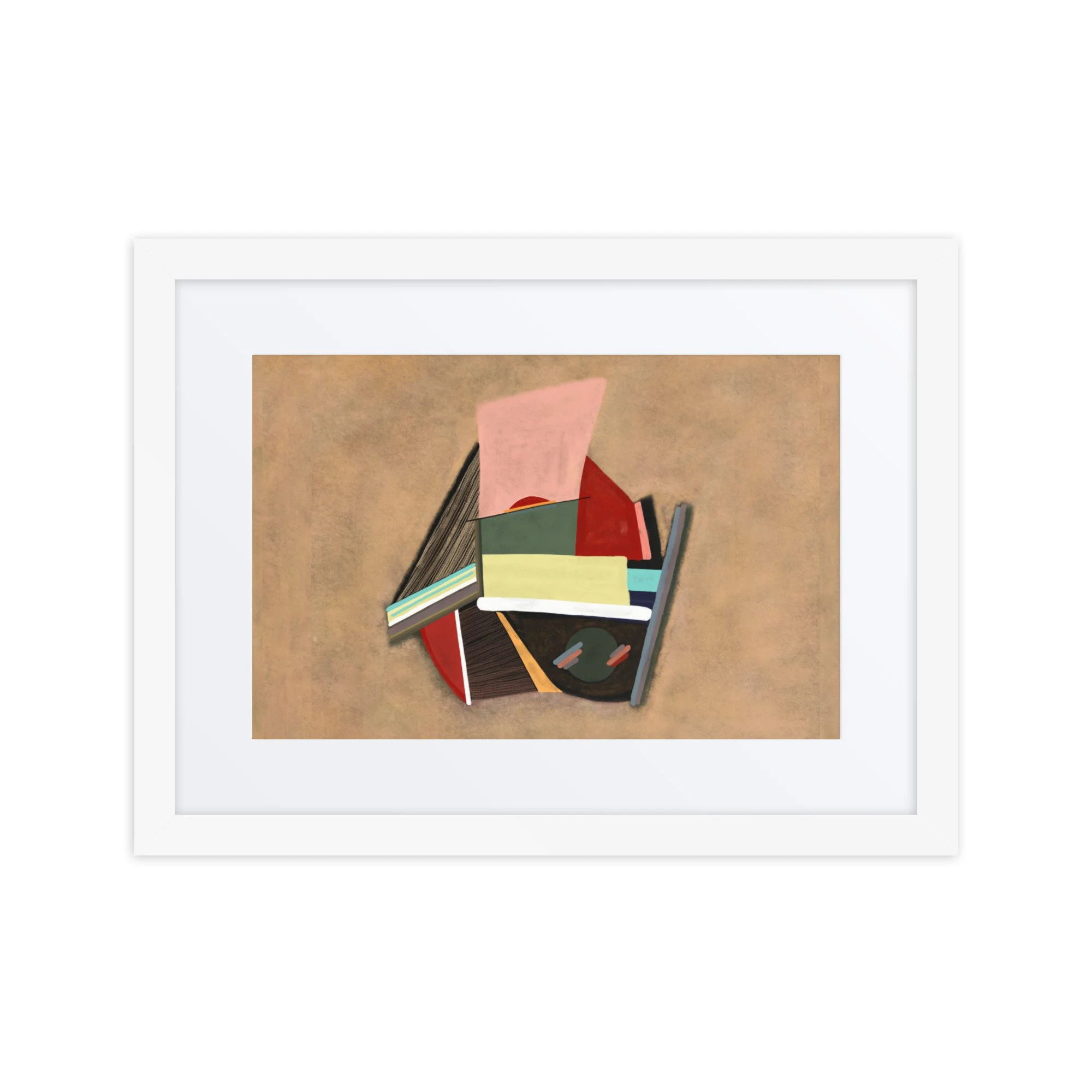 “Polly Deco” (2025) Framed Art Poster