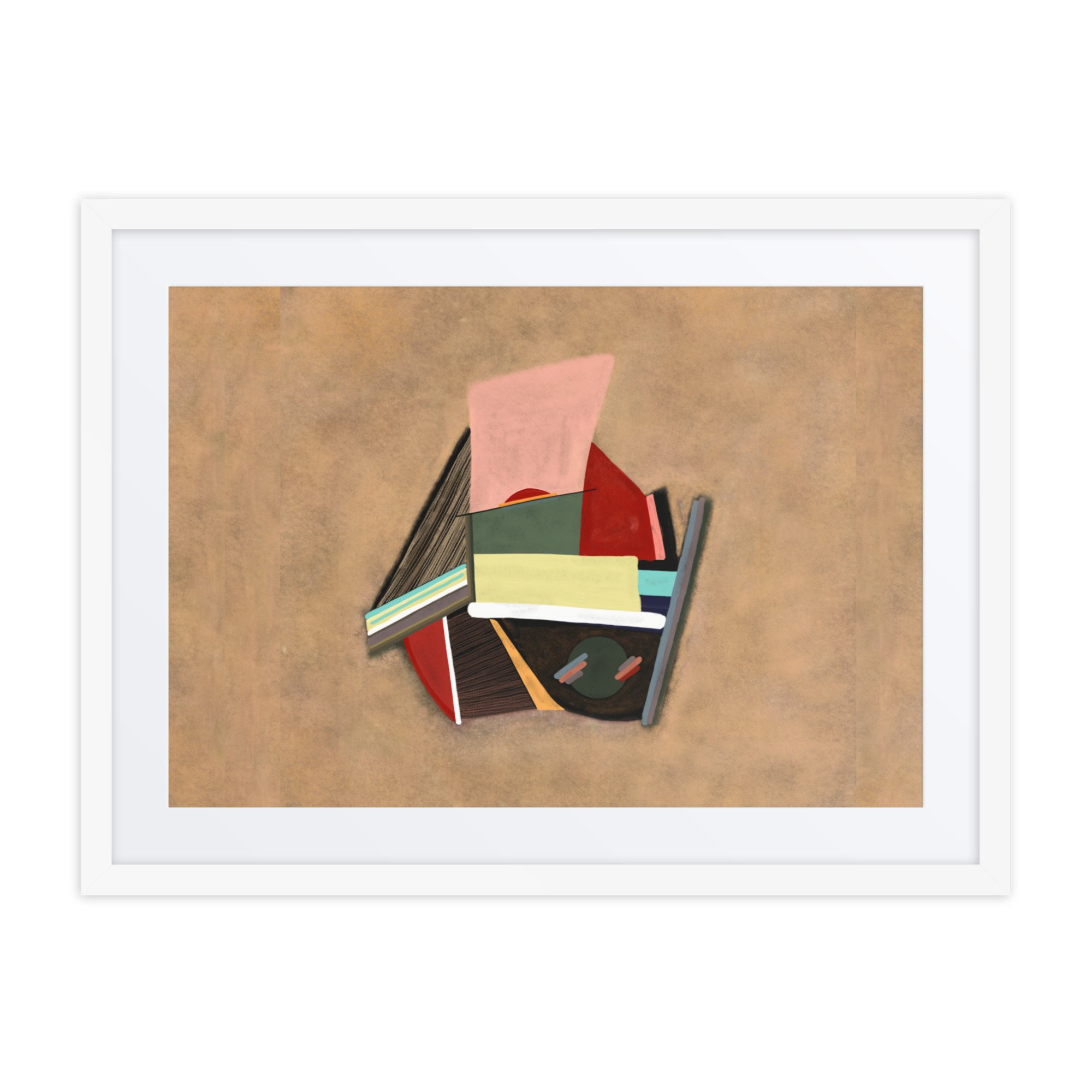 “Polly Deco” (2025) Framed Art Poster