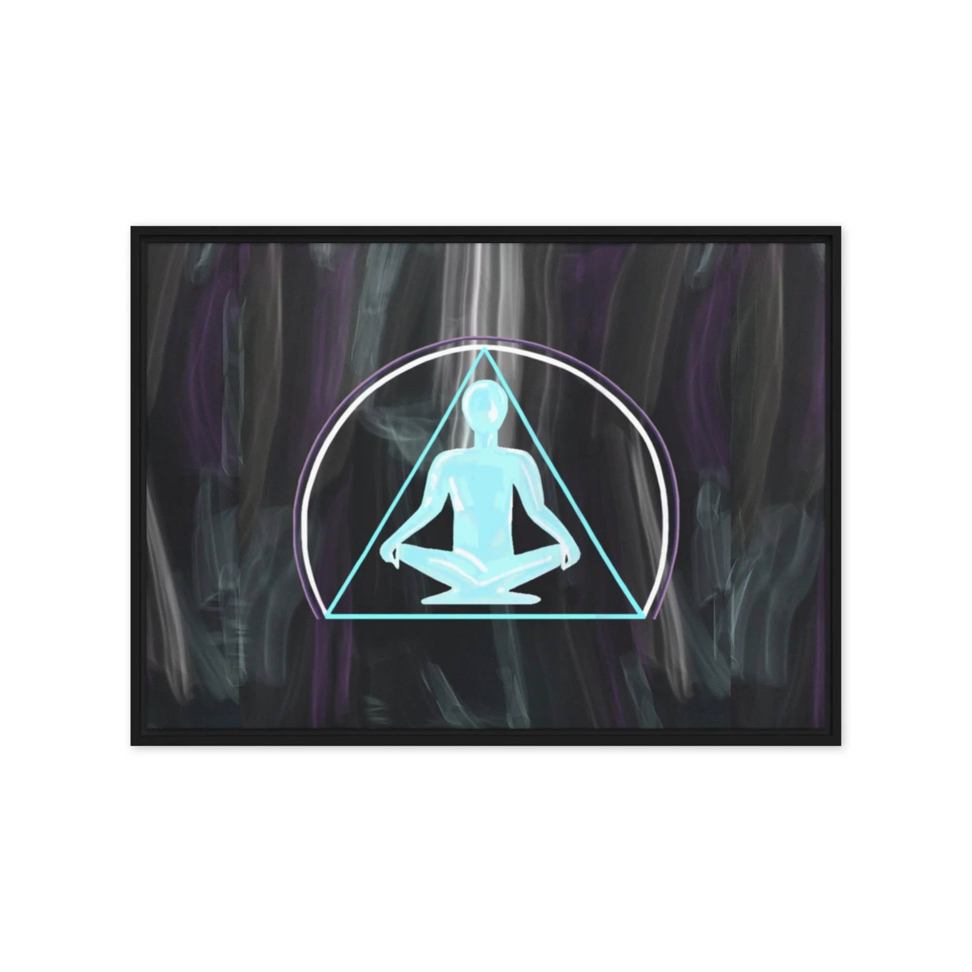 “Mindfulness” (2025) Framed Art Print on Canvas