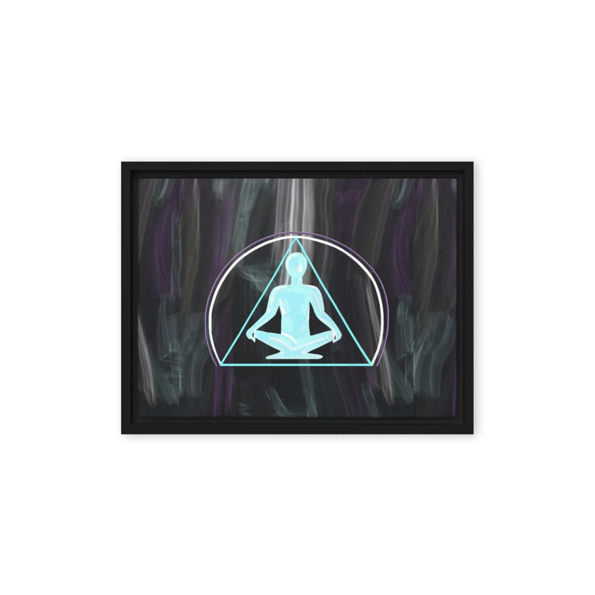 “Mindfulness” (2025) Framed Art Print on Canvas