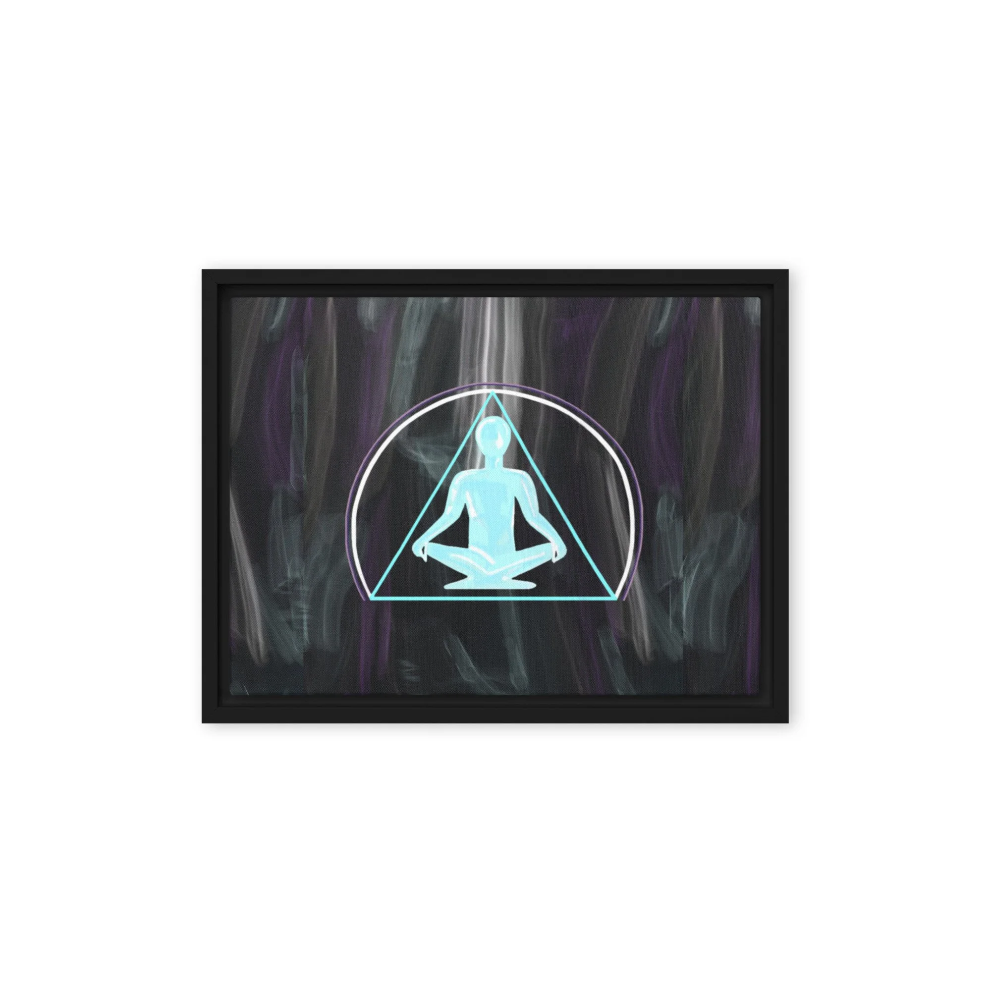 “Mindfulness” (2025) Framed Art Print on Canvas