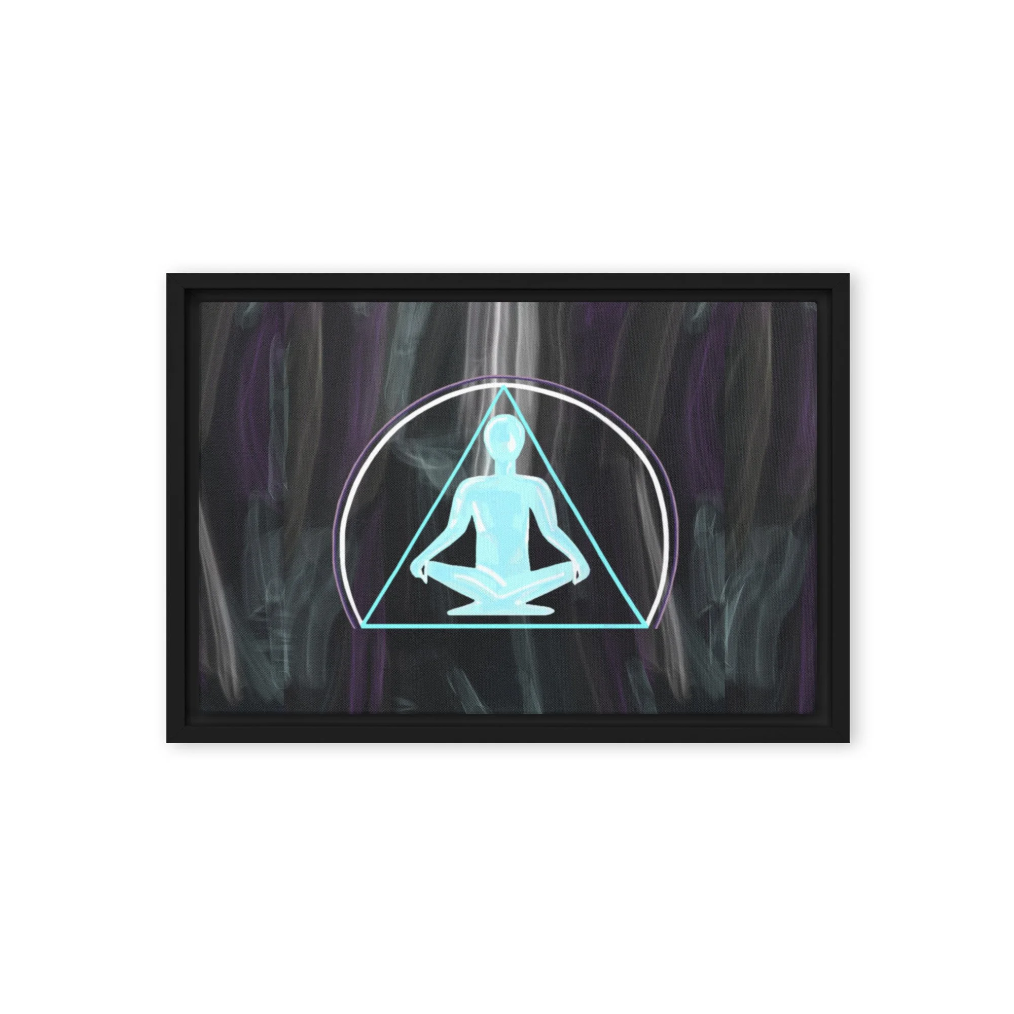 “Mindfulness” (2025) Framed Art Print on Canvas