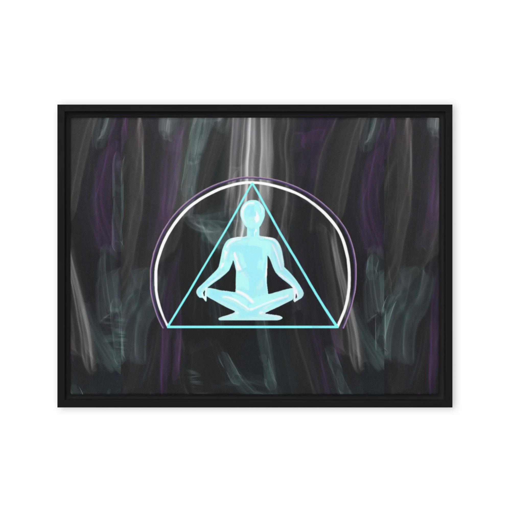 “Mindfulness” (2025) Framed Art Print on Canvas