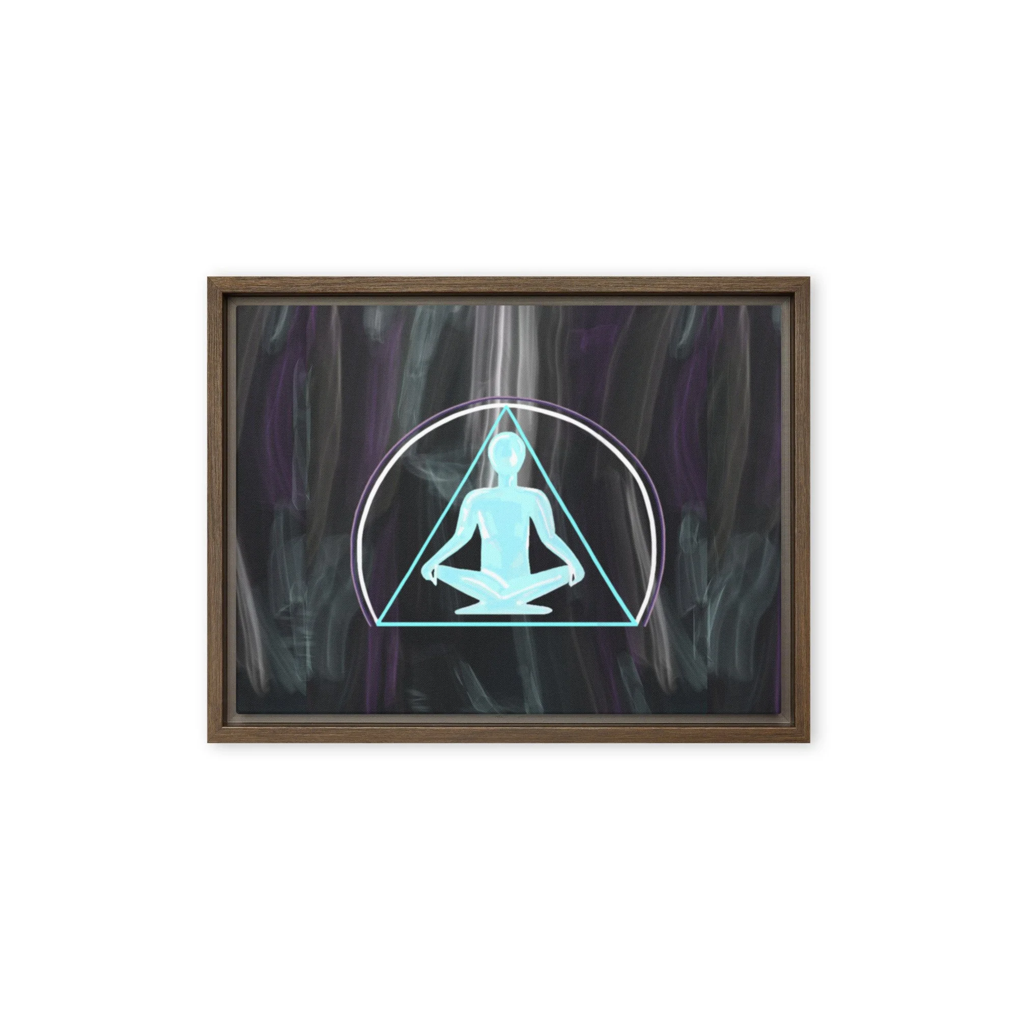 “Mindfulness” (2025) Framed Art Print on Canvas