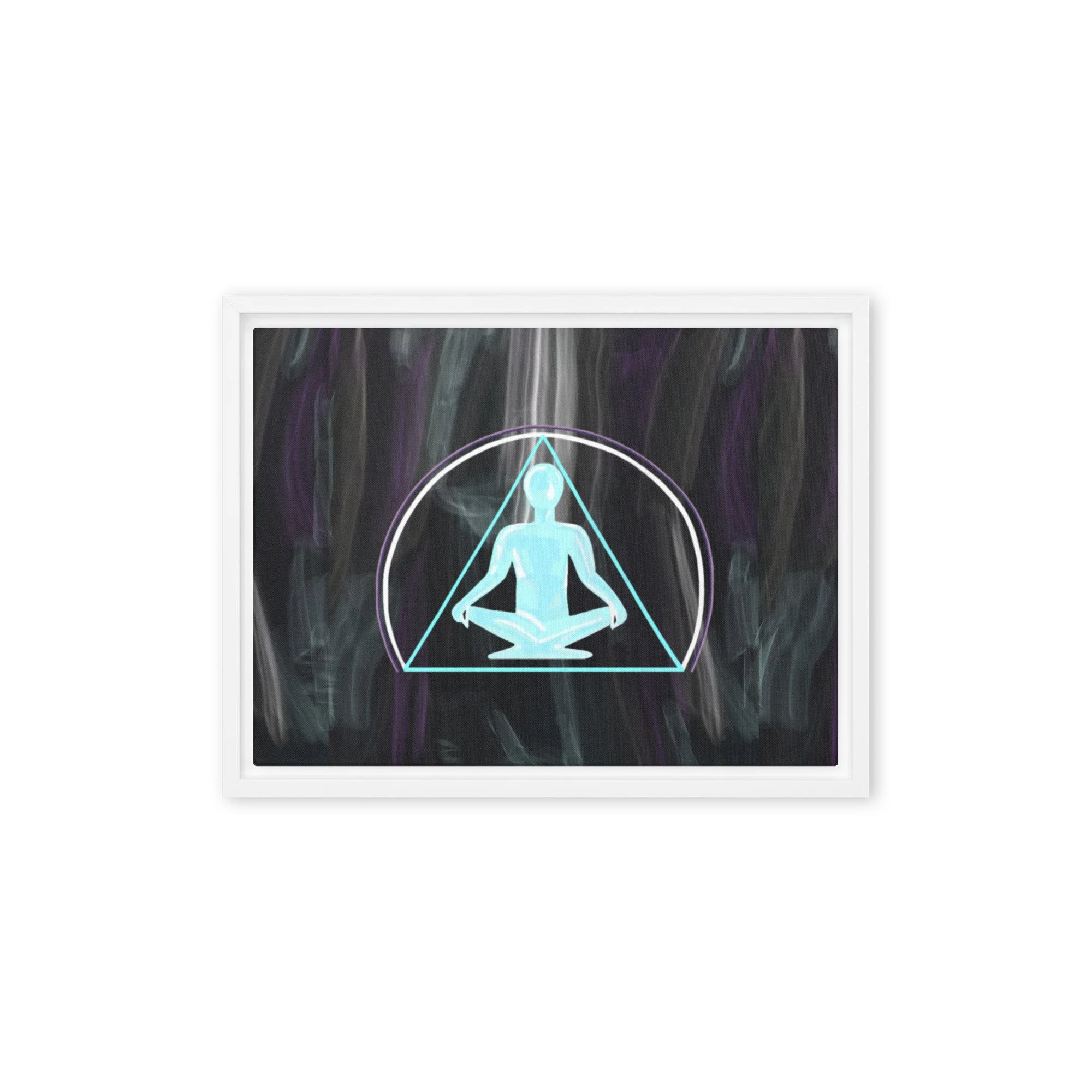 “Mindfulness” (2025) Framed Art Print on Canvas