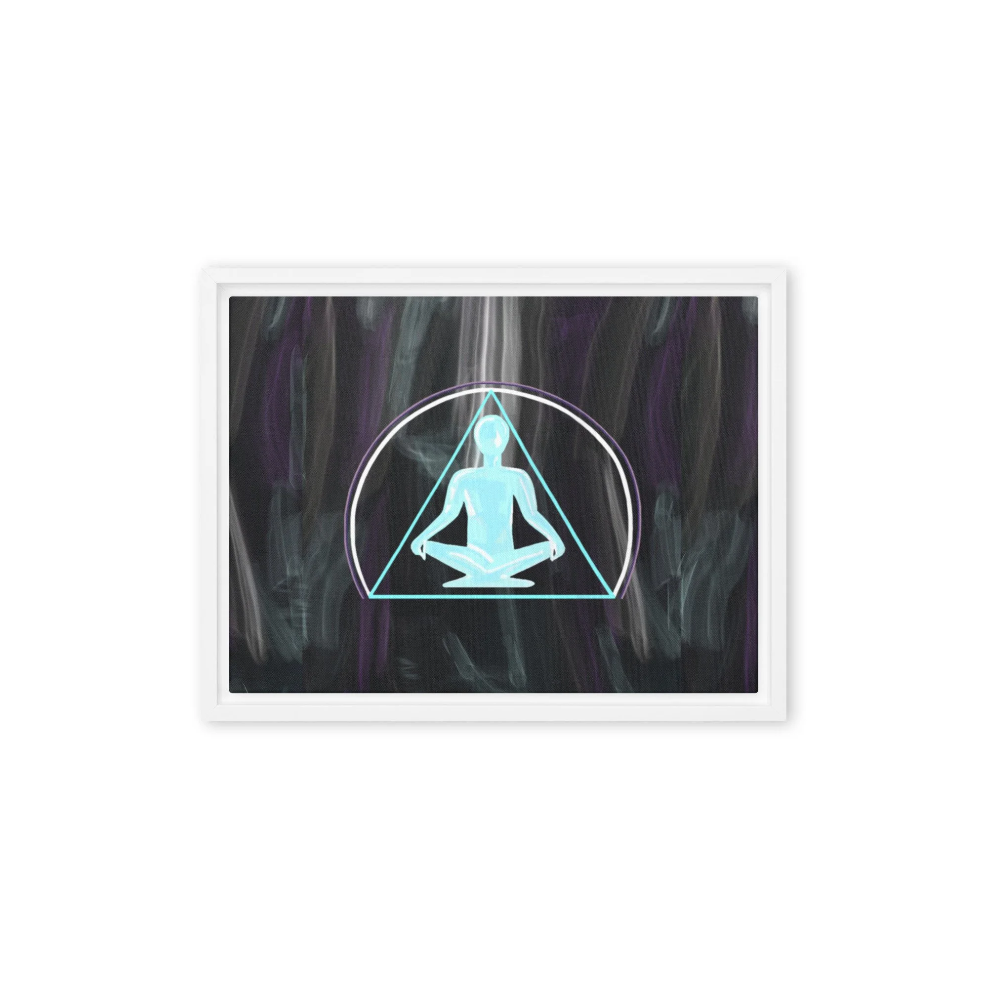 “Mindfulness” (2025) Framed Art Print on Canvas