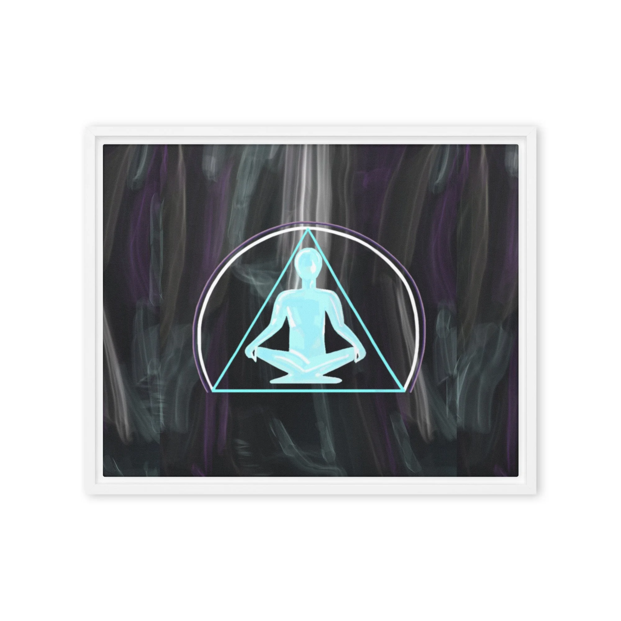 “Mindfulness” (2025) Framed Art Print on Canvas