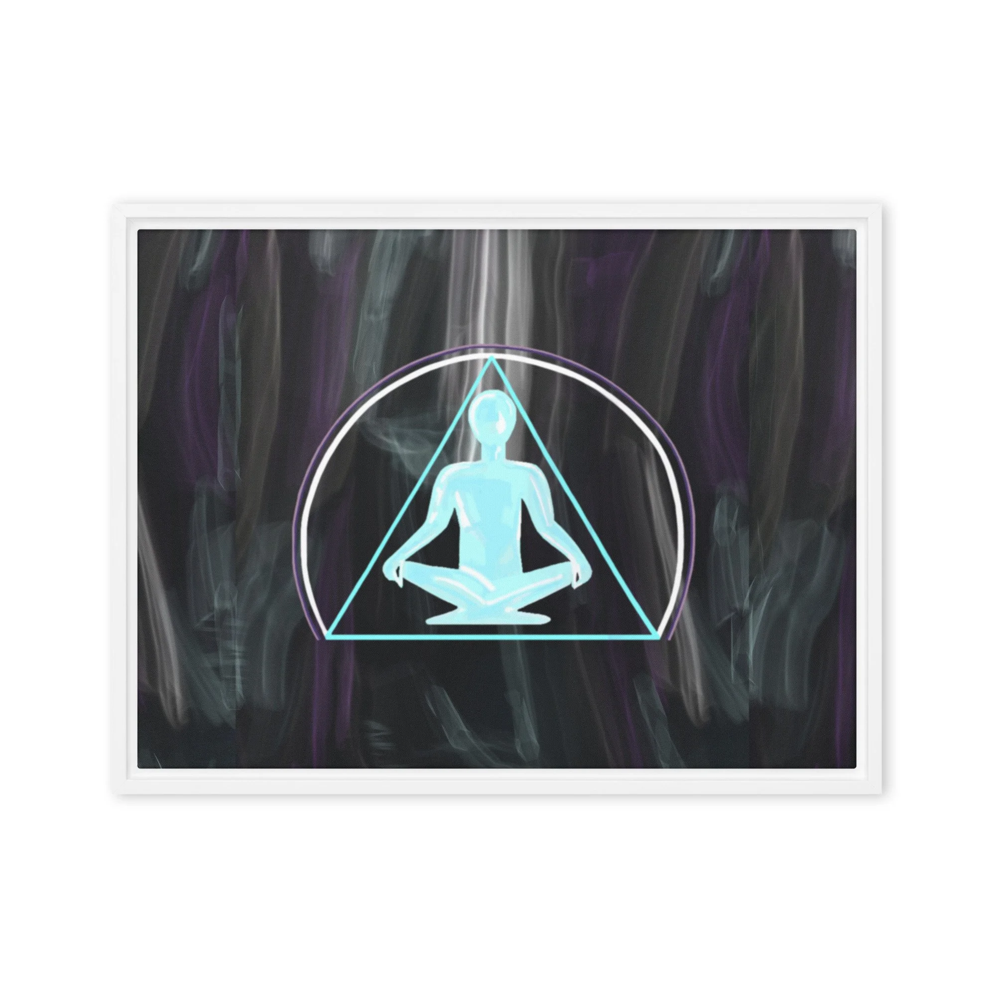 “Mindfulness” (2025) Framed Art Print on Canvas