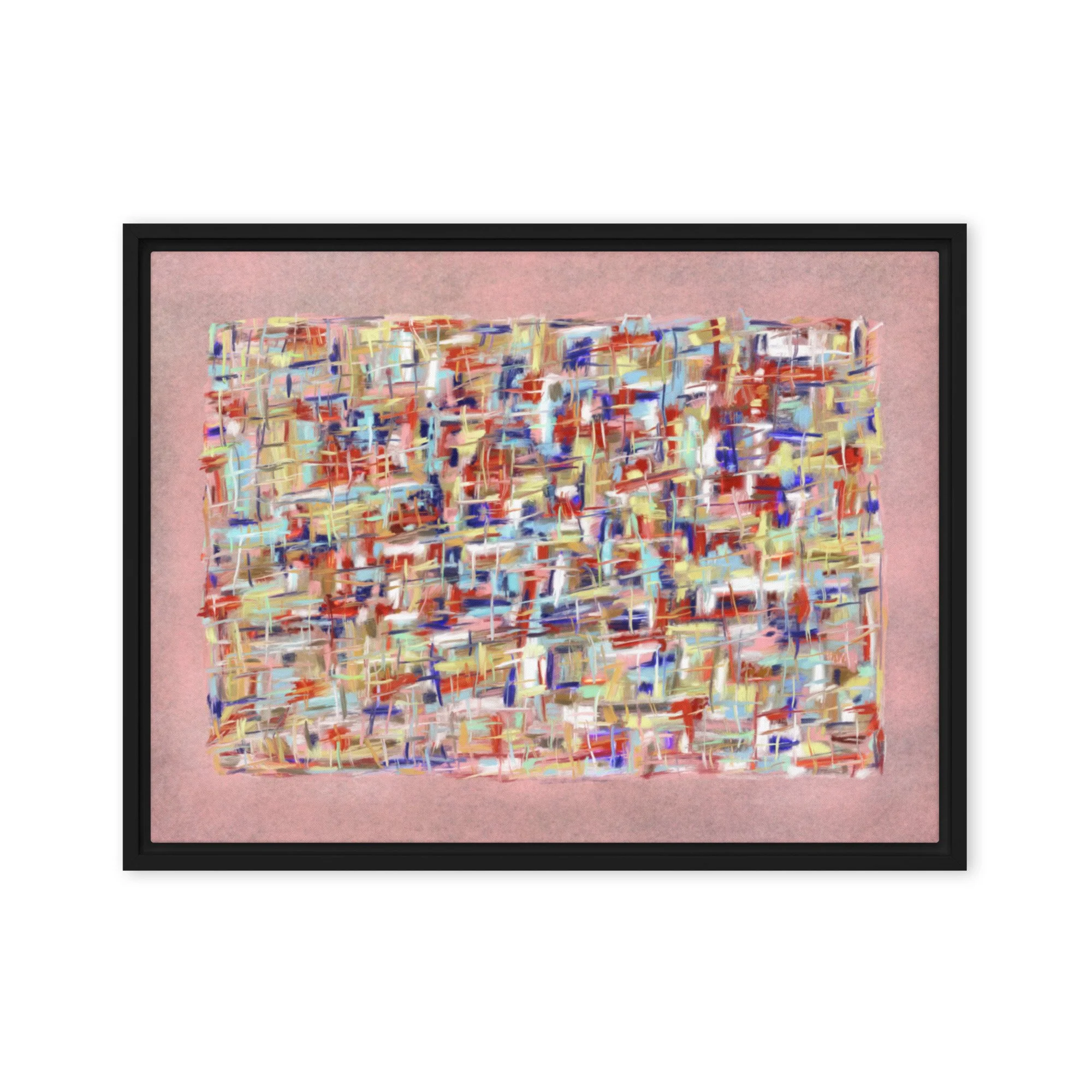 “Pretty Polly” (2025) Framed Art Print on Canvas