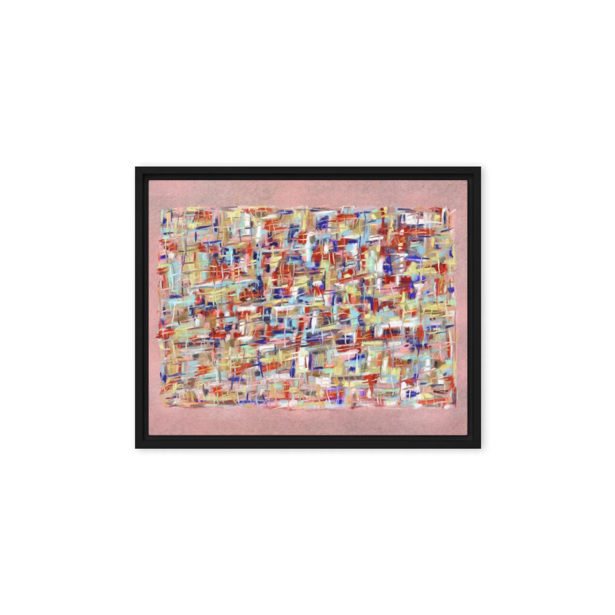 “Pretty Polly” (2025) Framed Art Print on Canvas