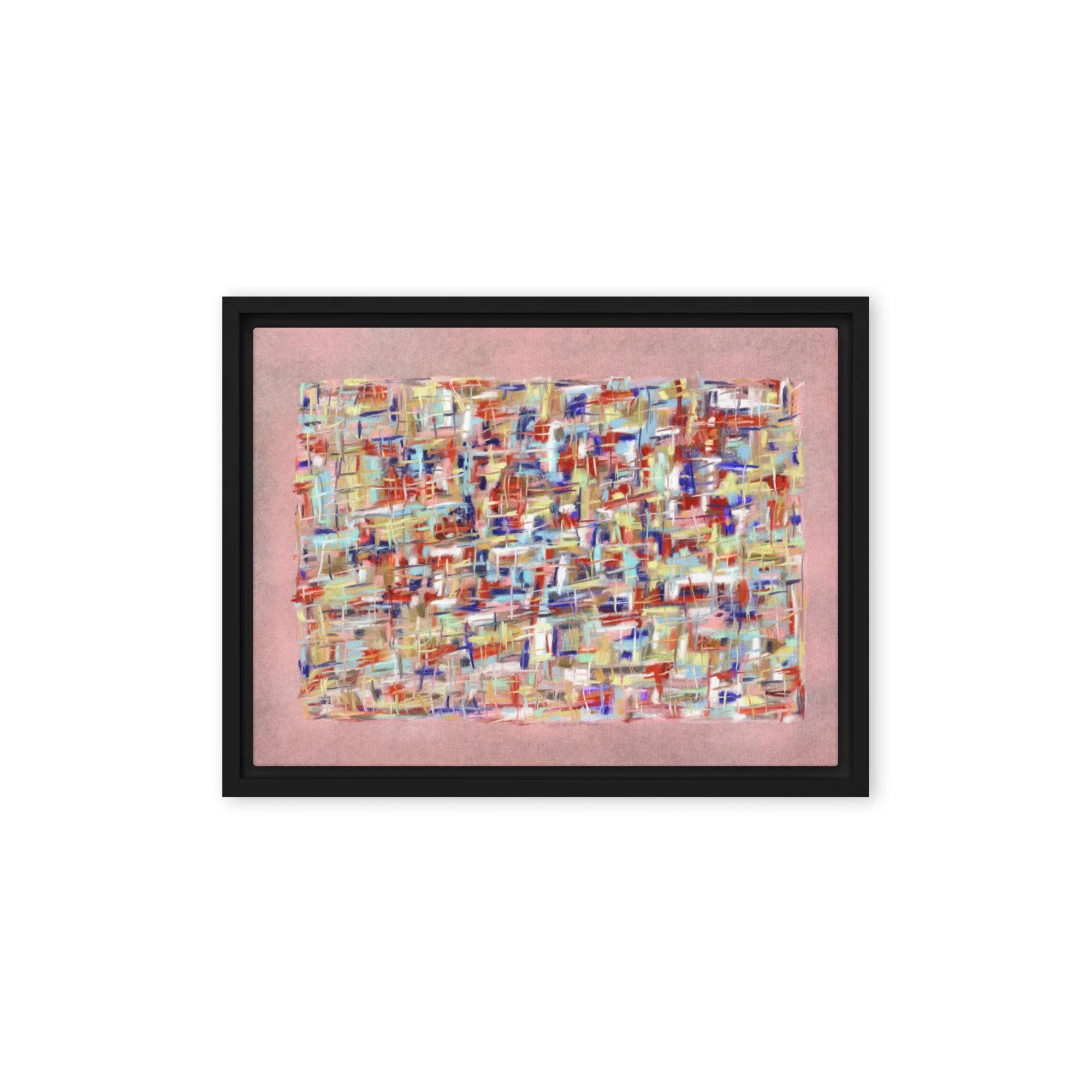 “Pretty Polly” (2025) Framed Art Print on Canvas