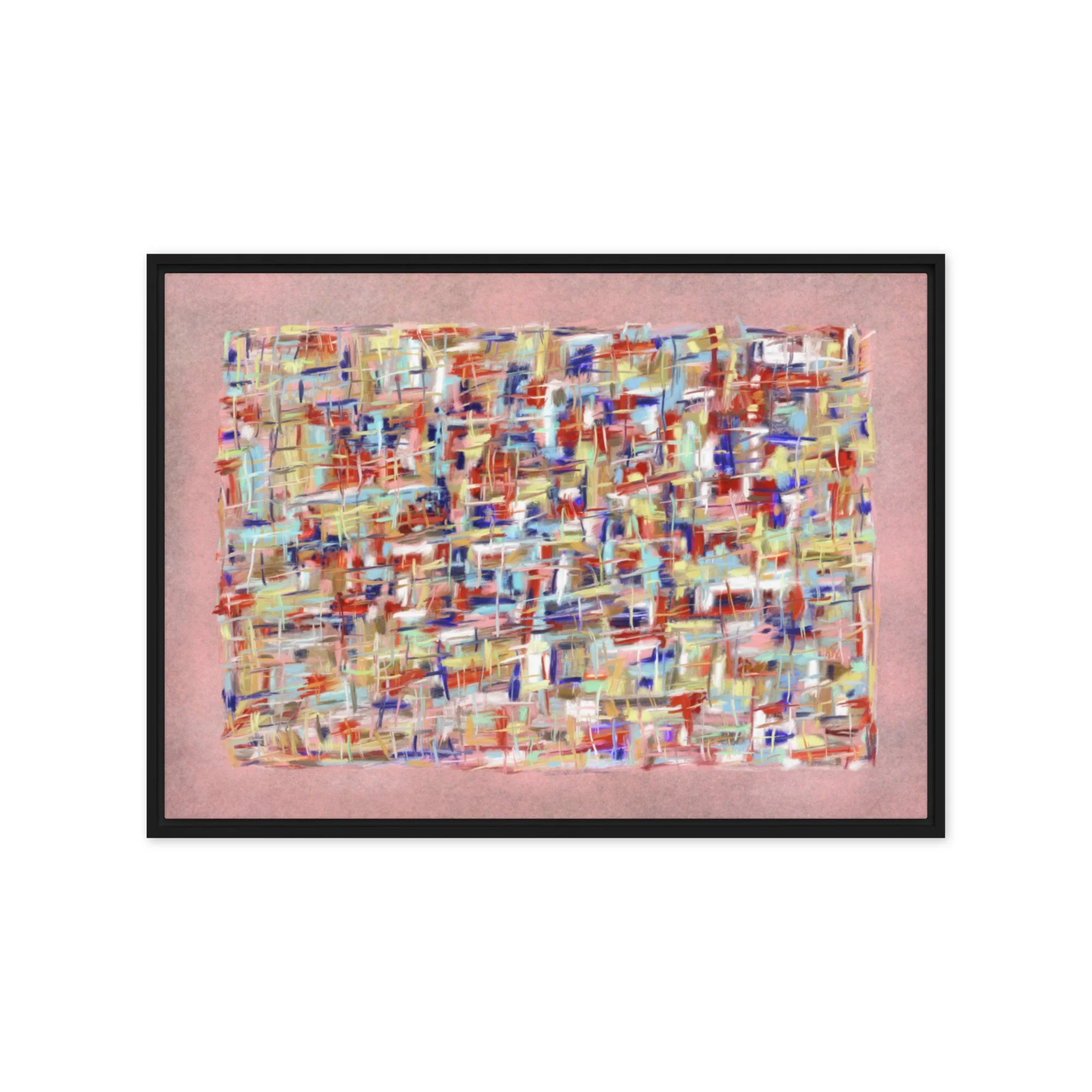 “Pretty Polly” (2025) Framed Art Print on Canvas