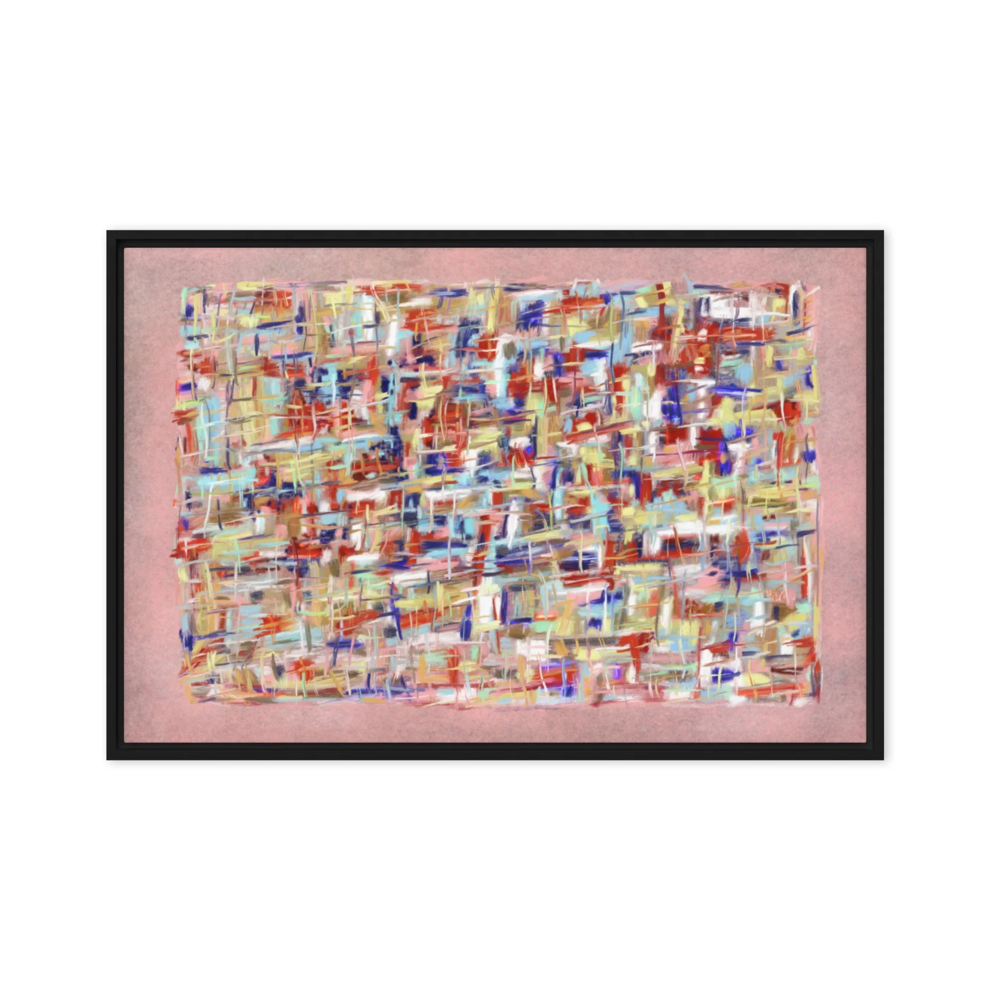 “Pretty Polly” (2025) Framed Art Print on Canvas