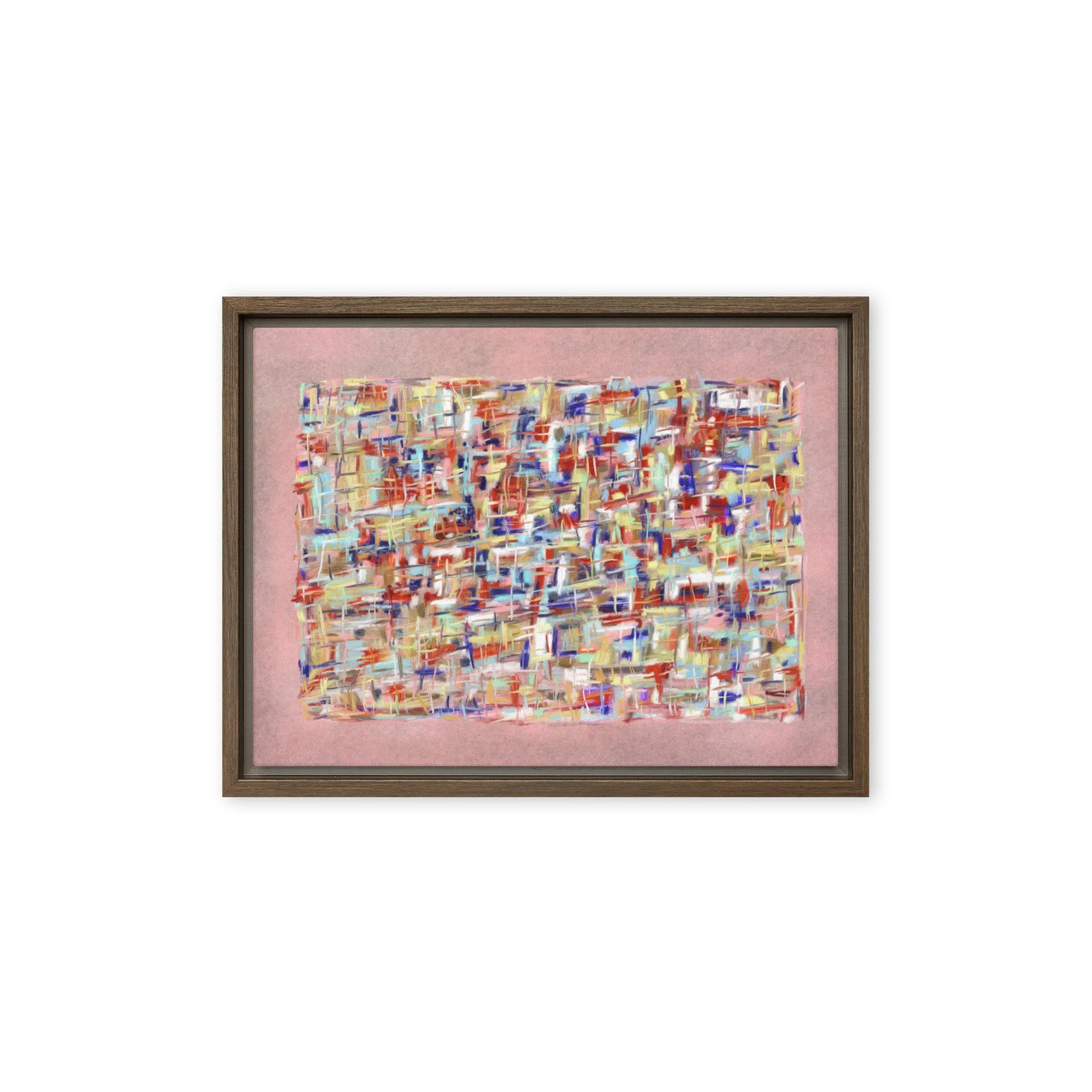 “Pretty Polly” (2025) Framed Art Print on Canvas
