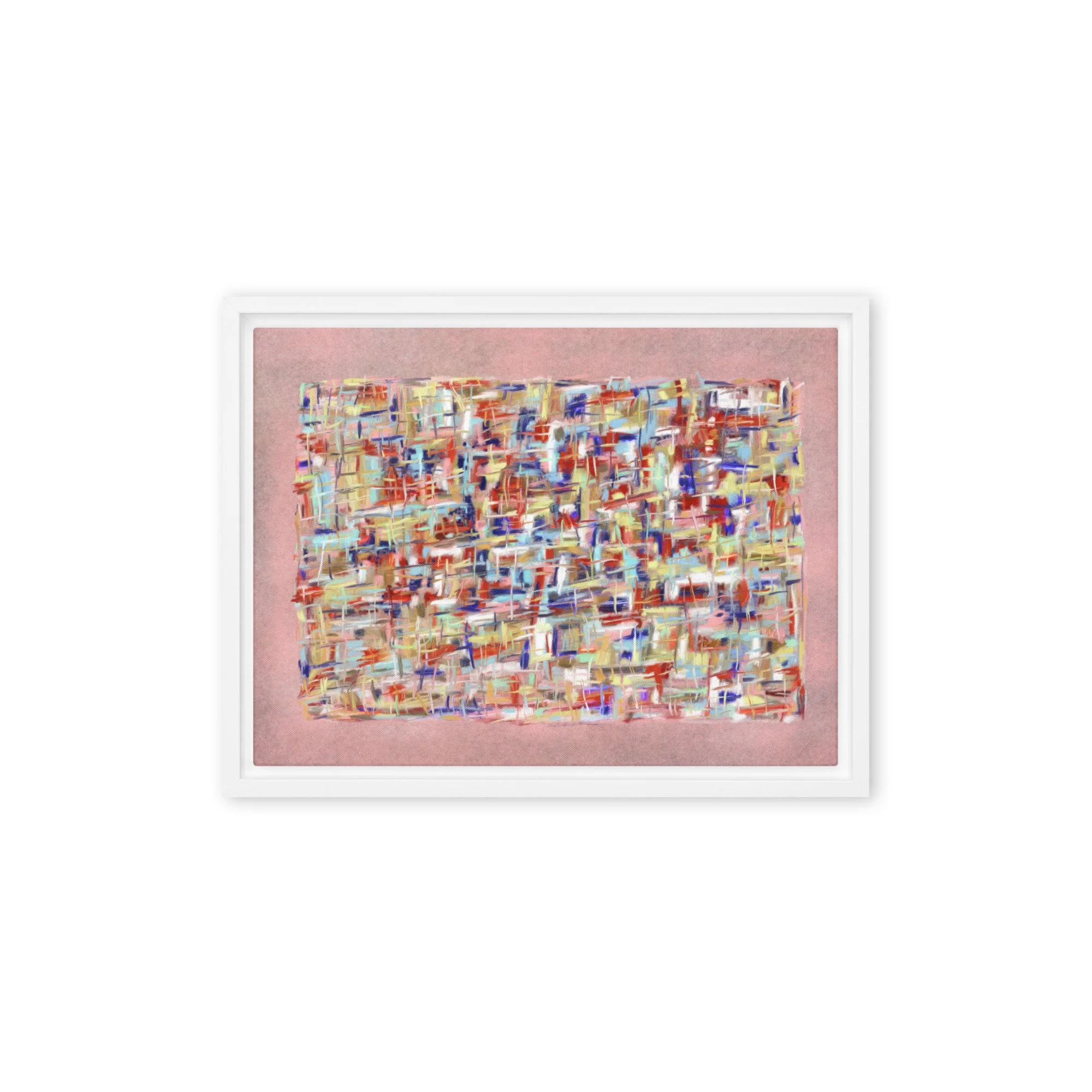 “Pretty Polly” (2025) Framed Art Print on Canvas