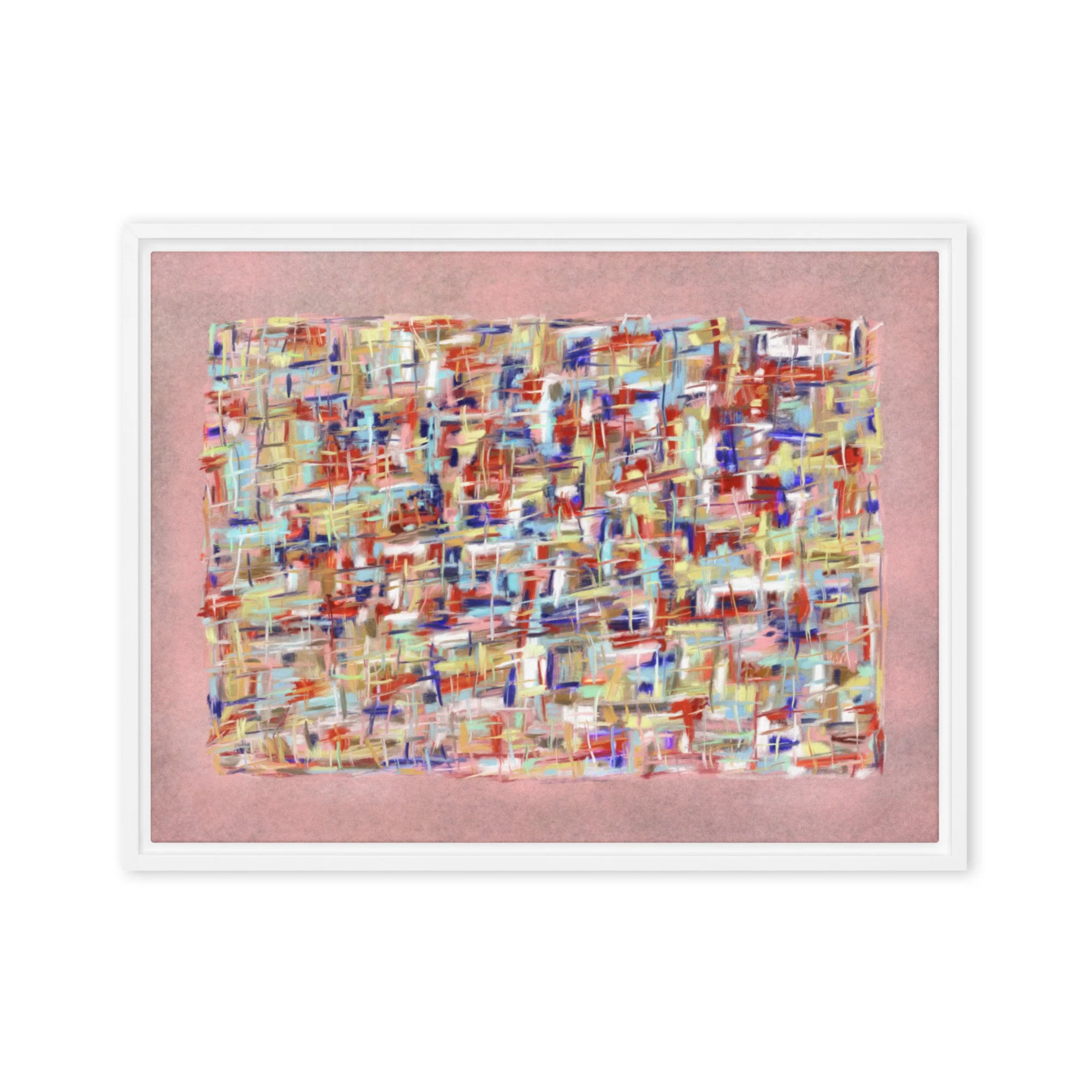 “Pretty Polly” (2025) Framed Art Print on Canvas
