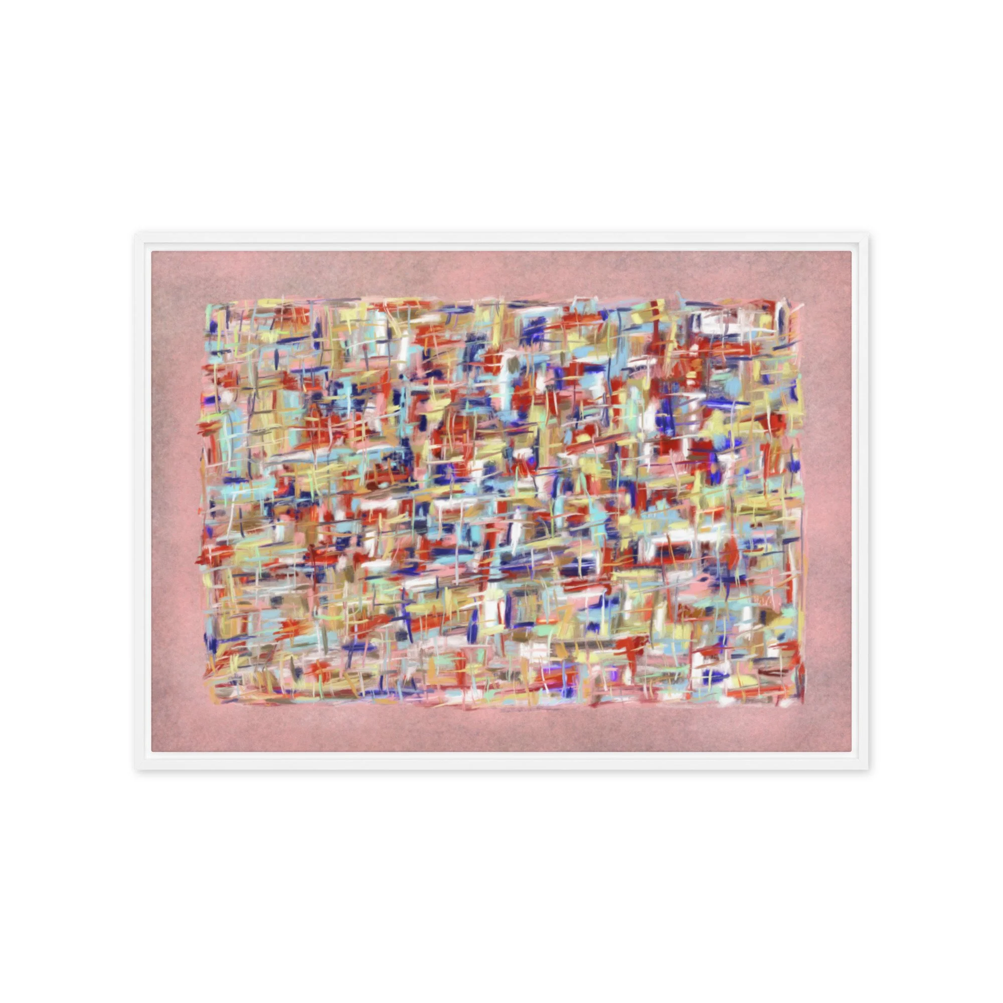 “Pretty Polly” (2025) Framed Art Print on Canvas