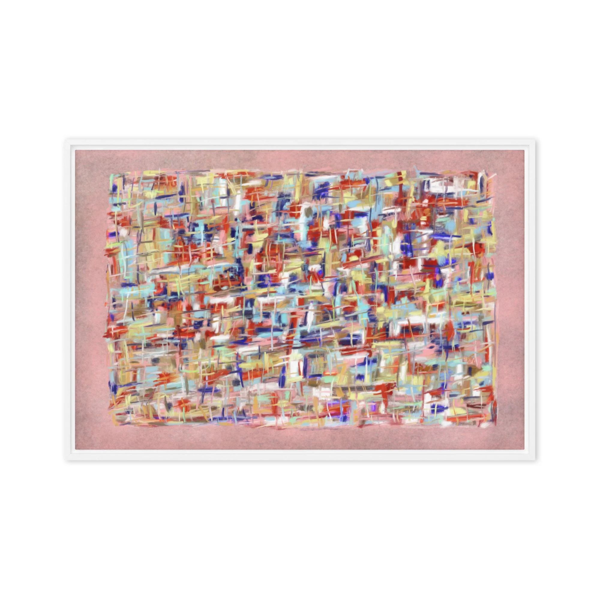 “Pretty Polly” (2025) Framed Art Print on Canvas