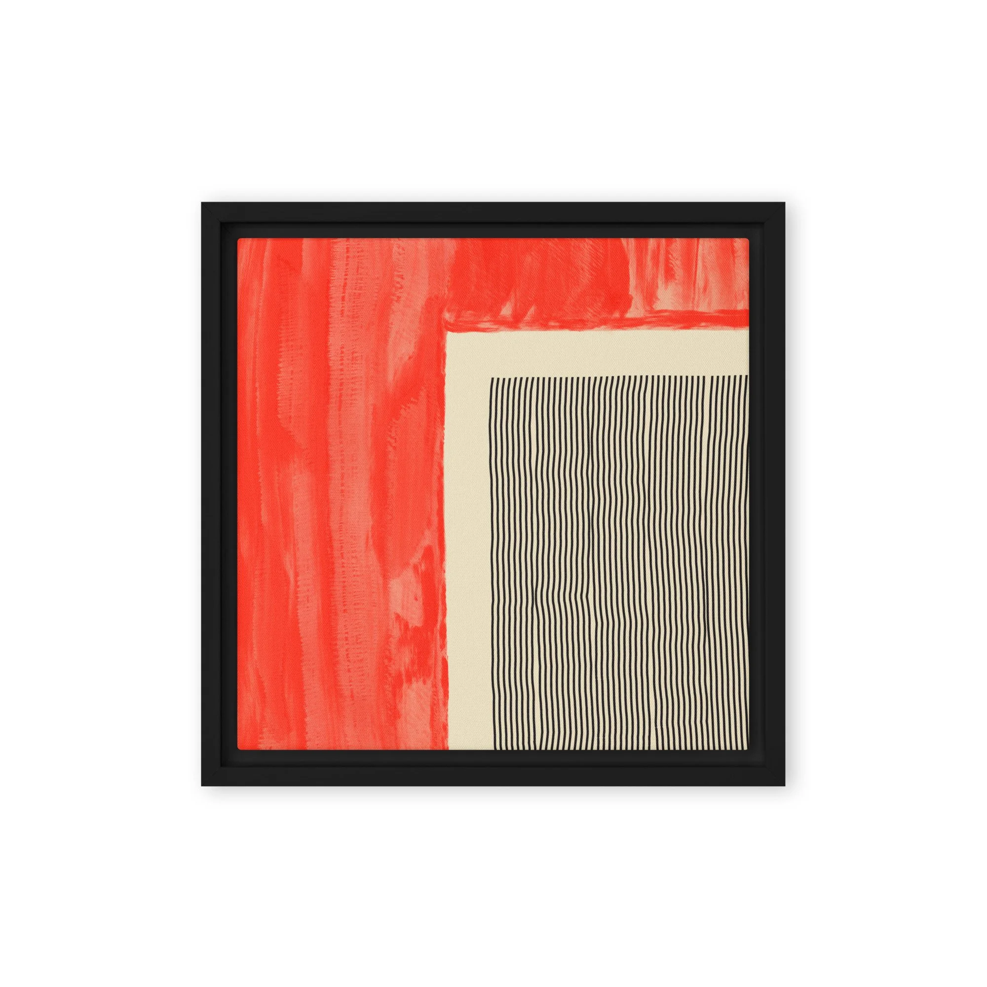 “Margot Sweep”(2026) Framed Art Print on Canvas