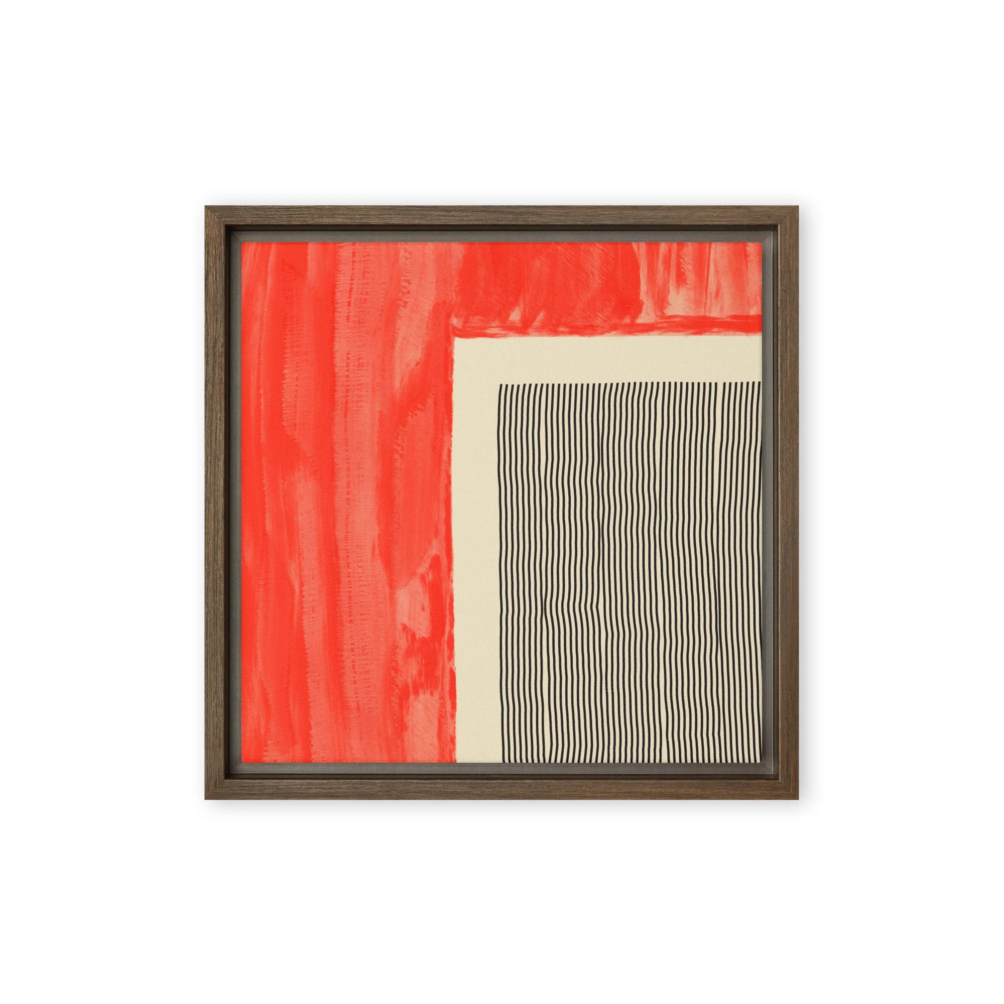 “Margot Sweep”(2026) Framed Art Print on Canvas