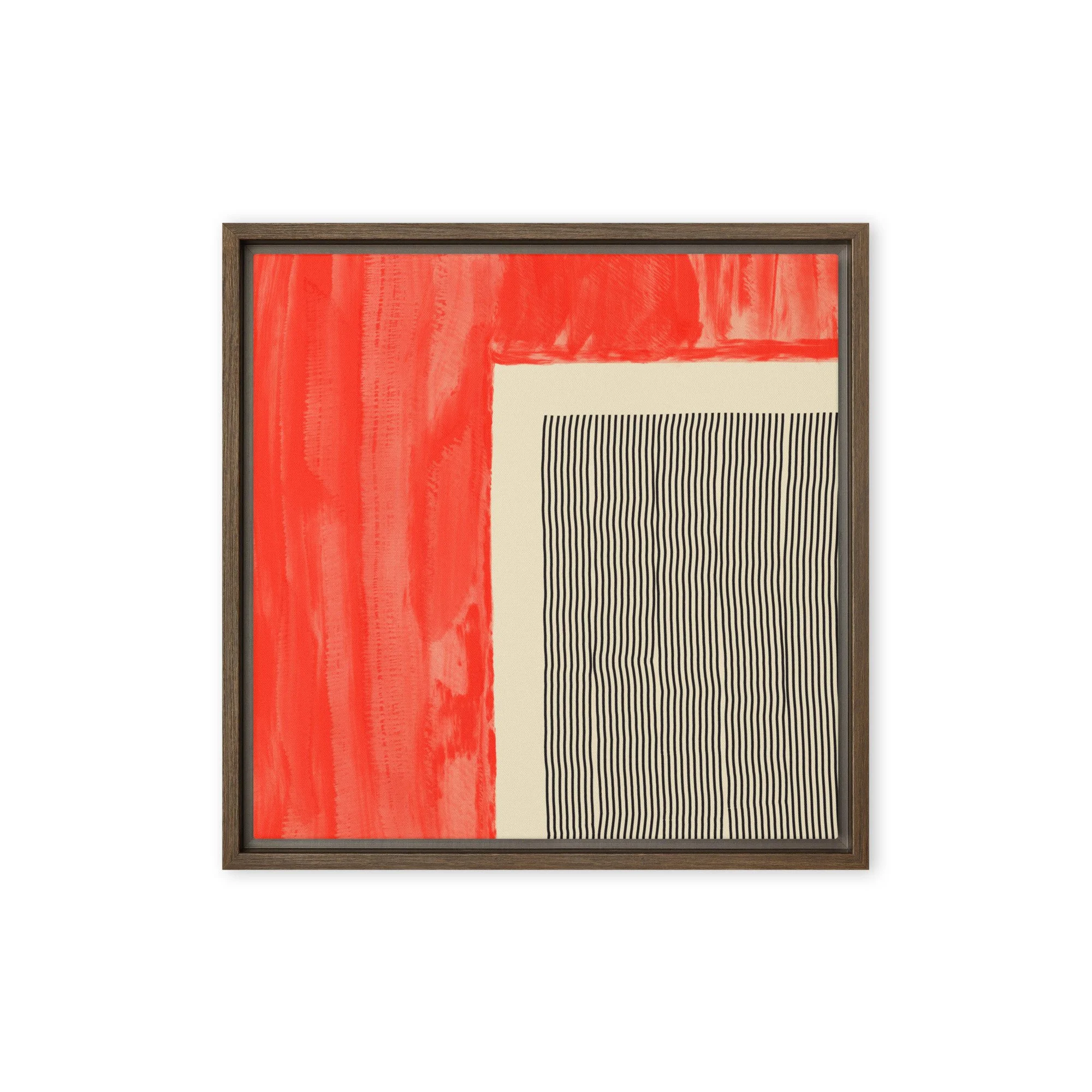 “Margot Sweep”(2026) Framed Art Print on Canvas