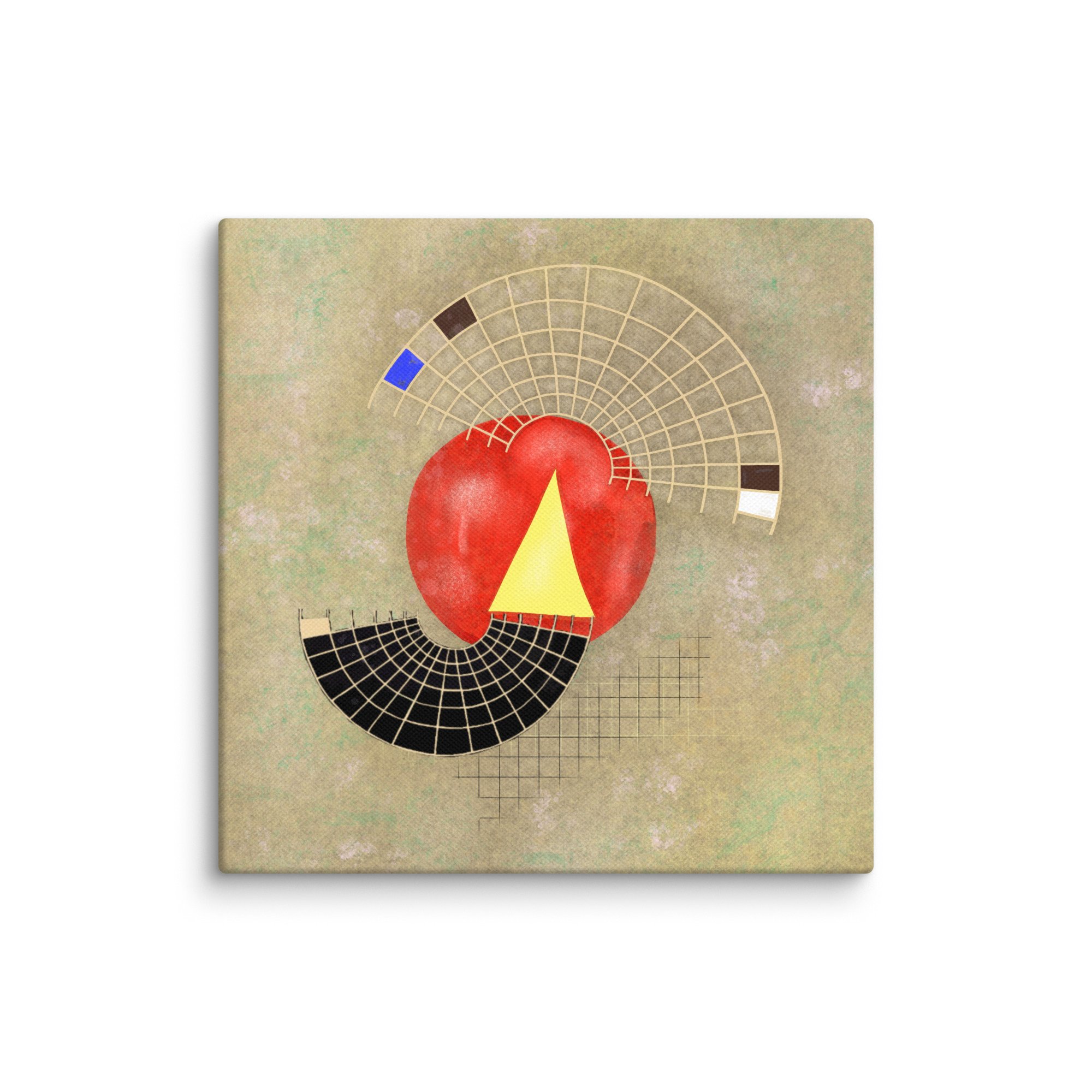 “Guilded Echo, Solene” (2026) Art Print on Canvas