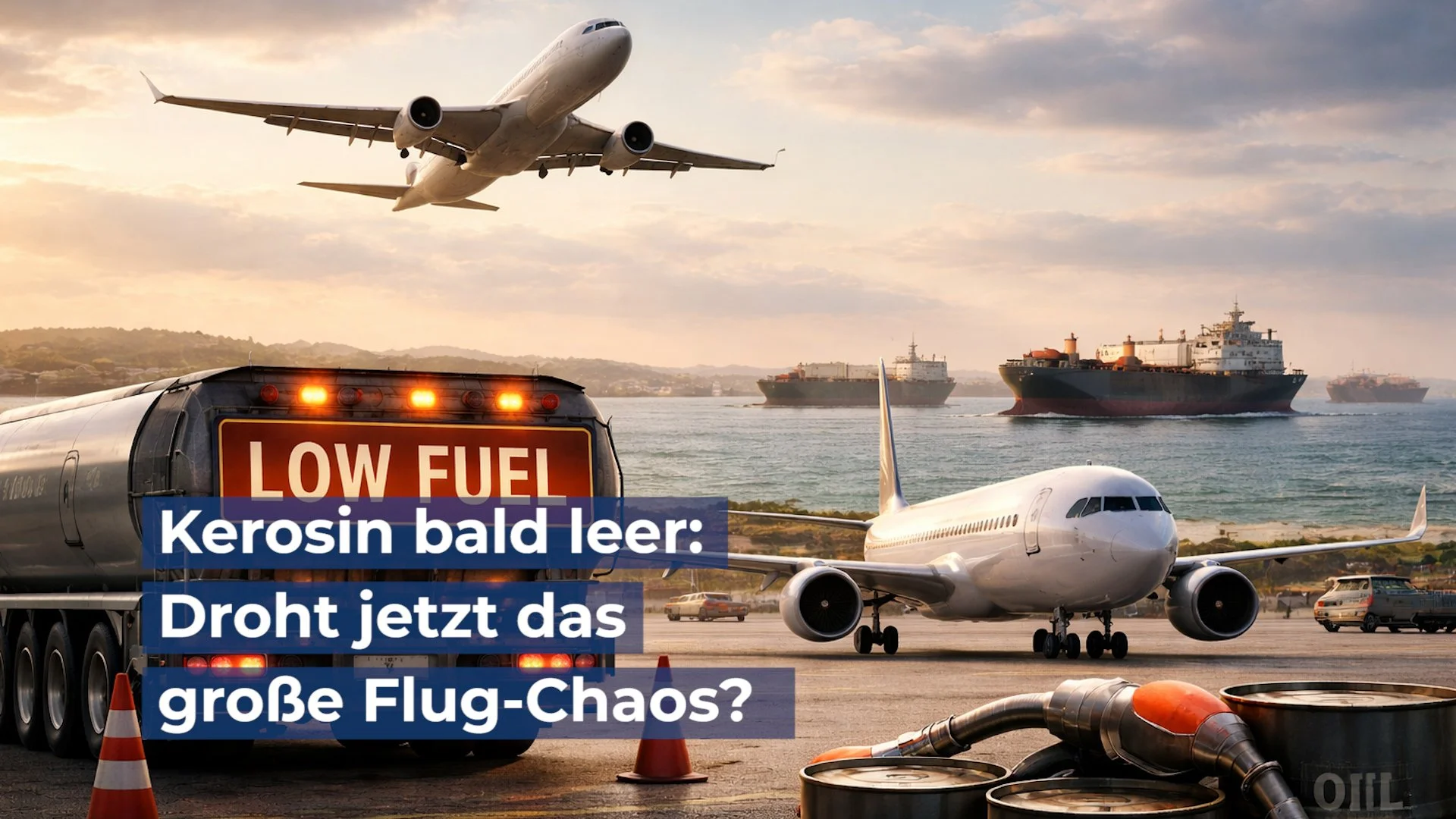 Droht jetzt das große Flug-Chaos? – Europa steuert offenbar auf eine massive Energie-Krise zu!