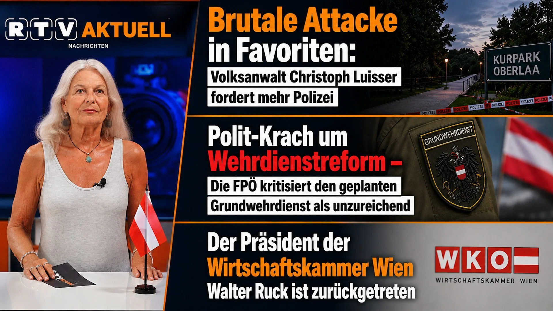 RTV AKTUELL vom Donnerstag dem 30. Juli 2026