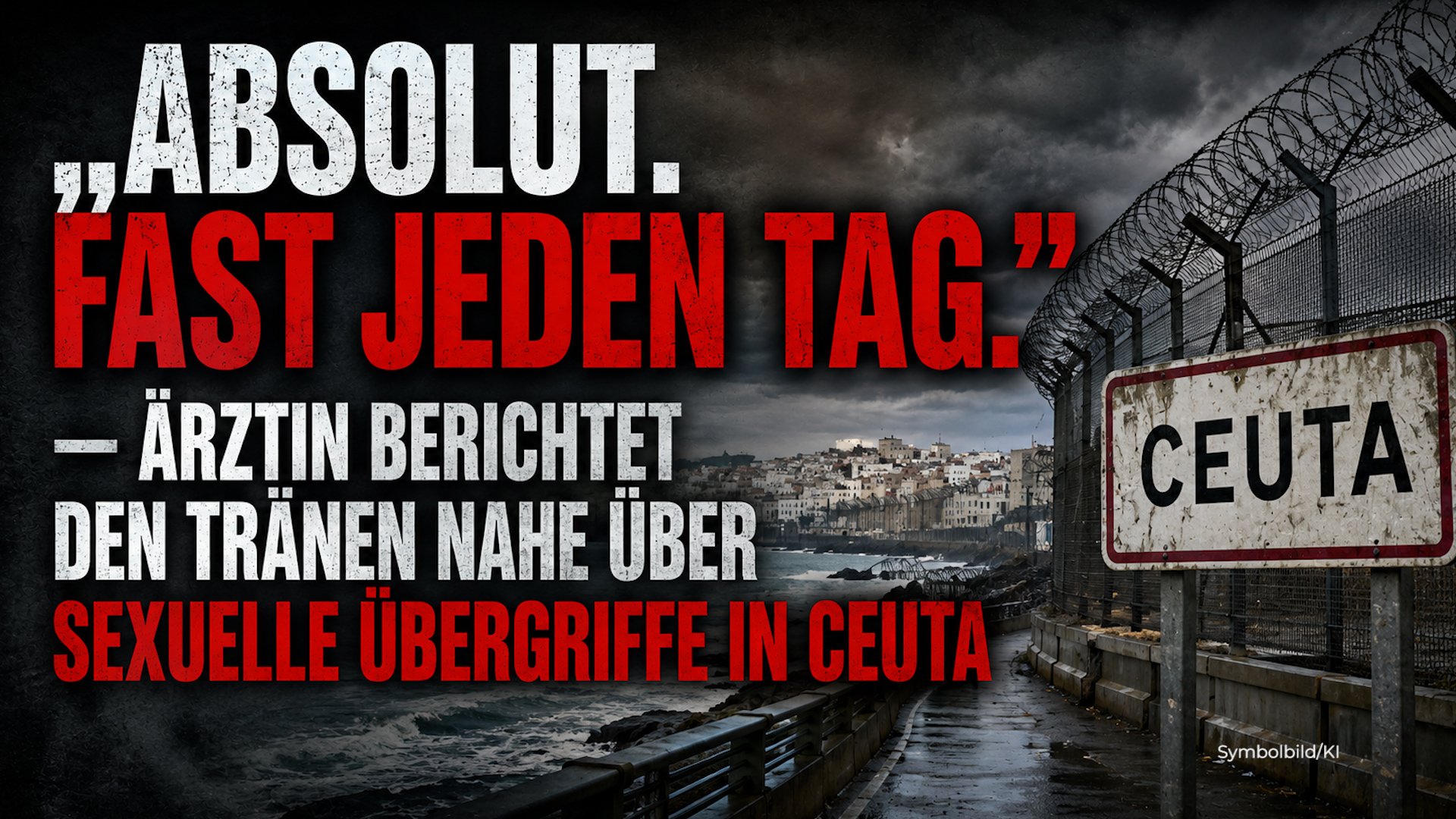 „Absolut. Fast jeden Tag.“ – Ärztin berichtet den Tränen nahe über sexuelle Übergriffe in Ceuta