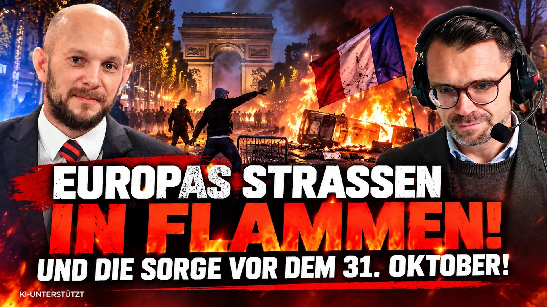 Europas Straßen in Flammen!