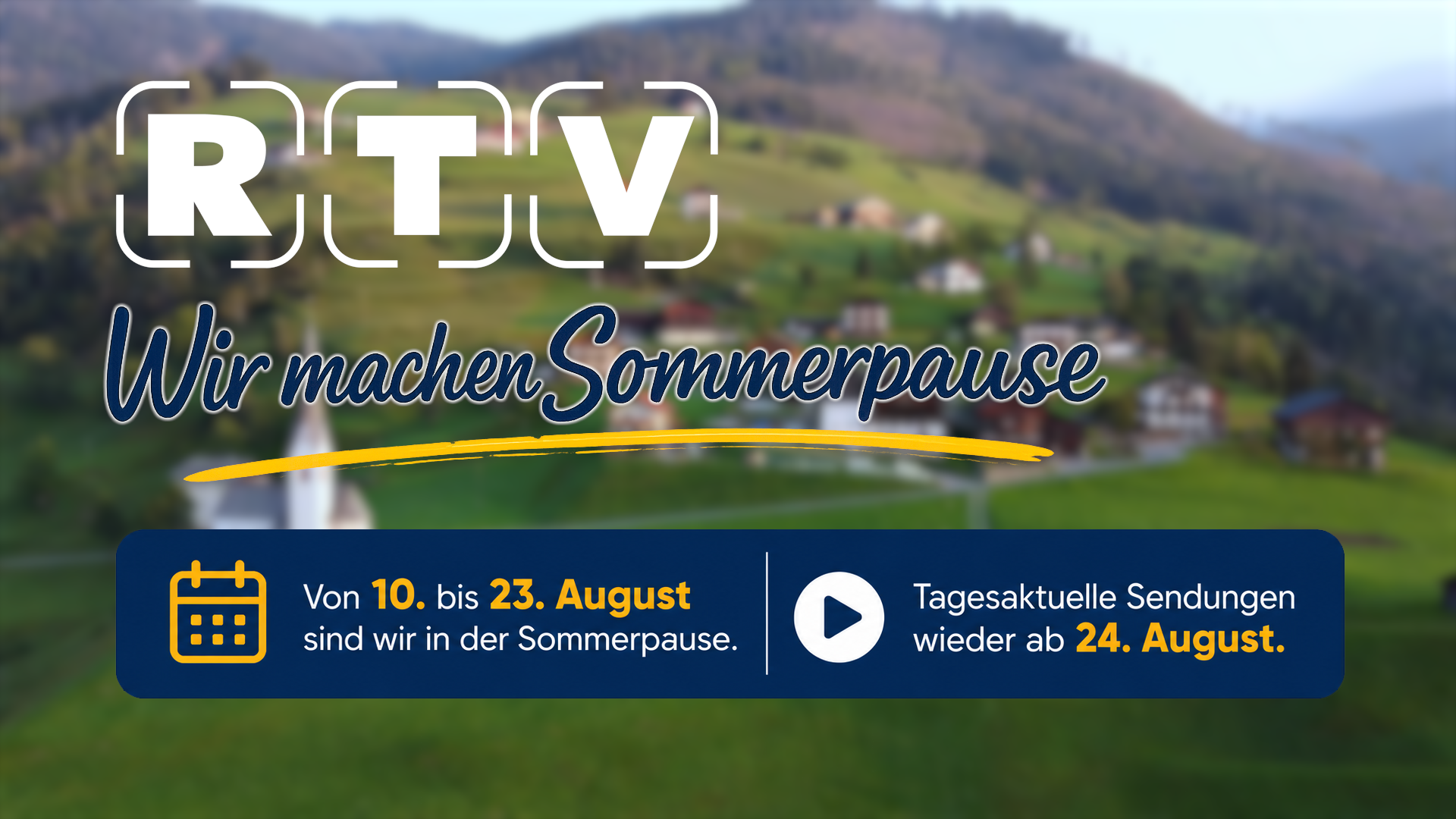 Wir machen eine kleine Sommerpause! ☀️