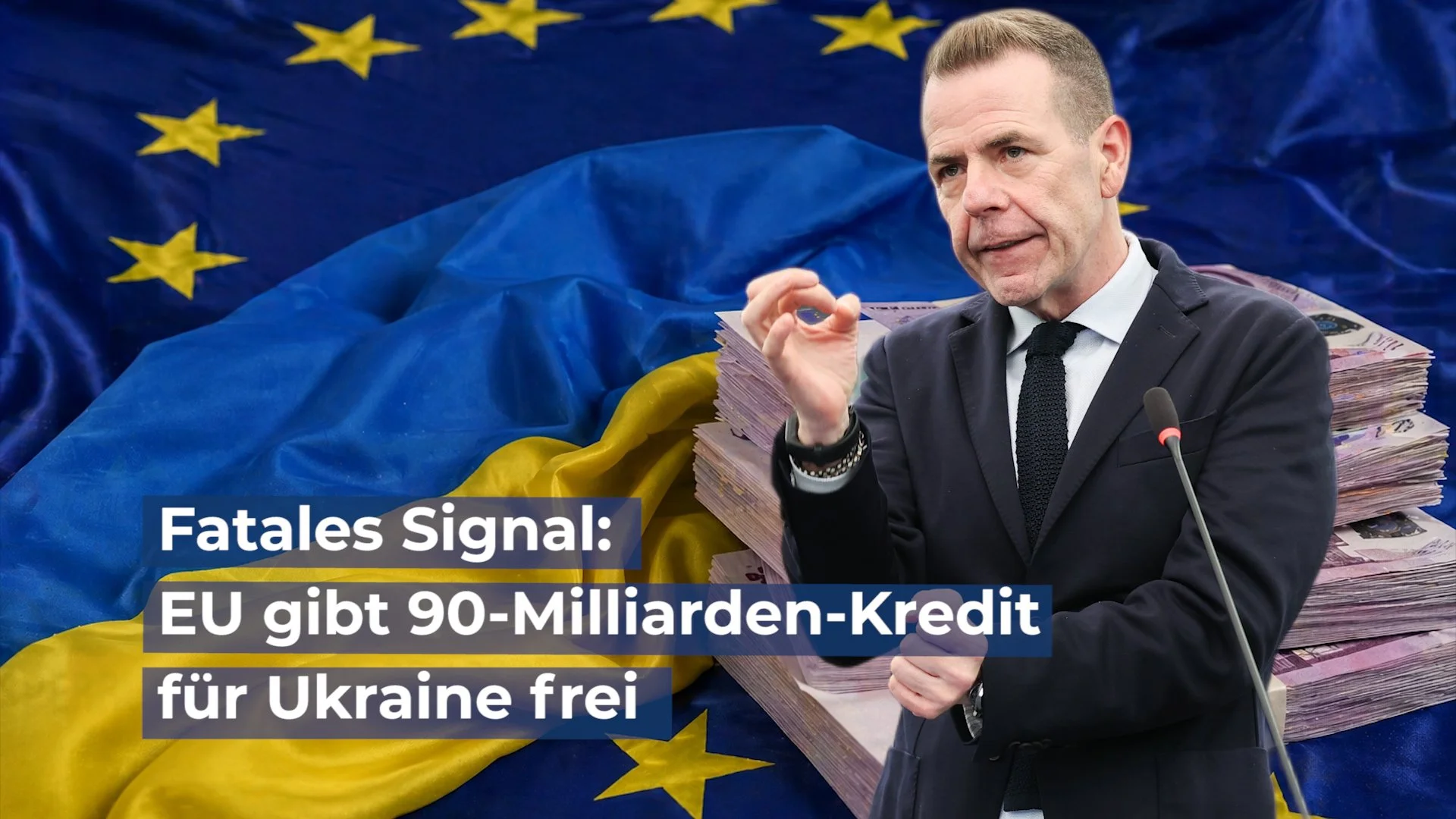 Fatales Signal: EU gibt 90 Milliarden-Kredit für Ukraine frei