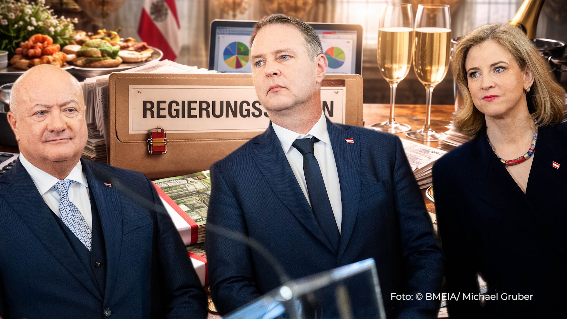 Mozartkugeln, Konzertkarten &amp; Co.: 9,7 Millionen Euro Regierungsspesen sorgen für Wirbel