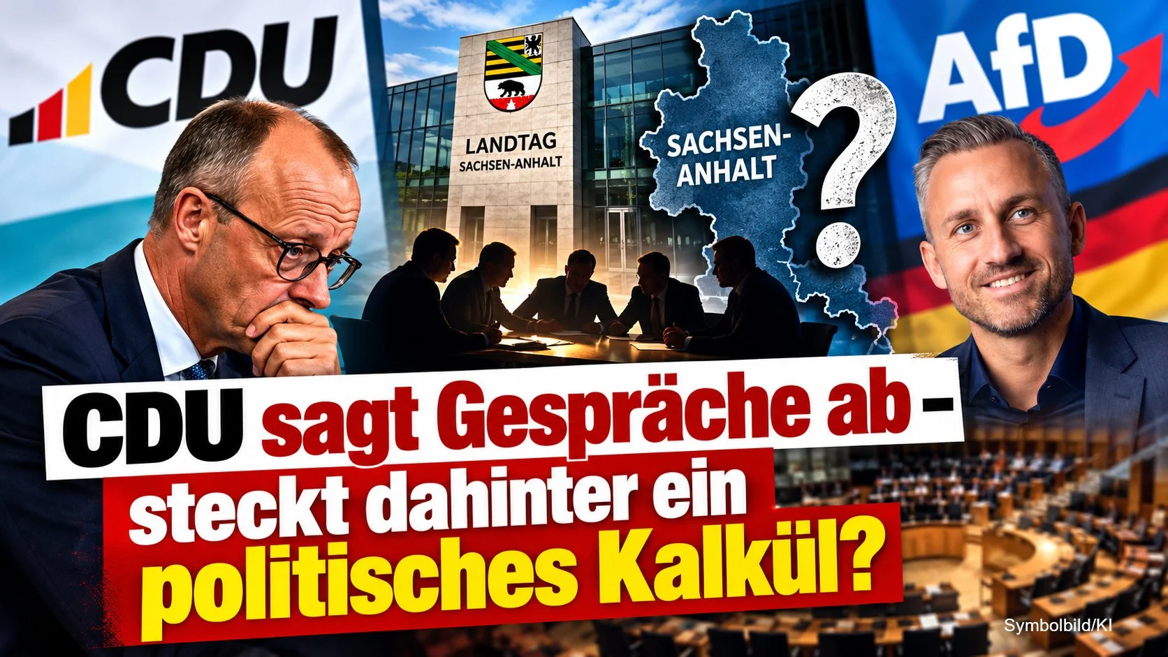 CDU sagt Gespräche ab – steckt dahinter ein politisches Kalkül?