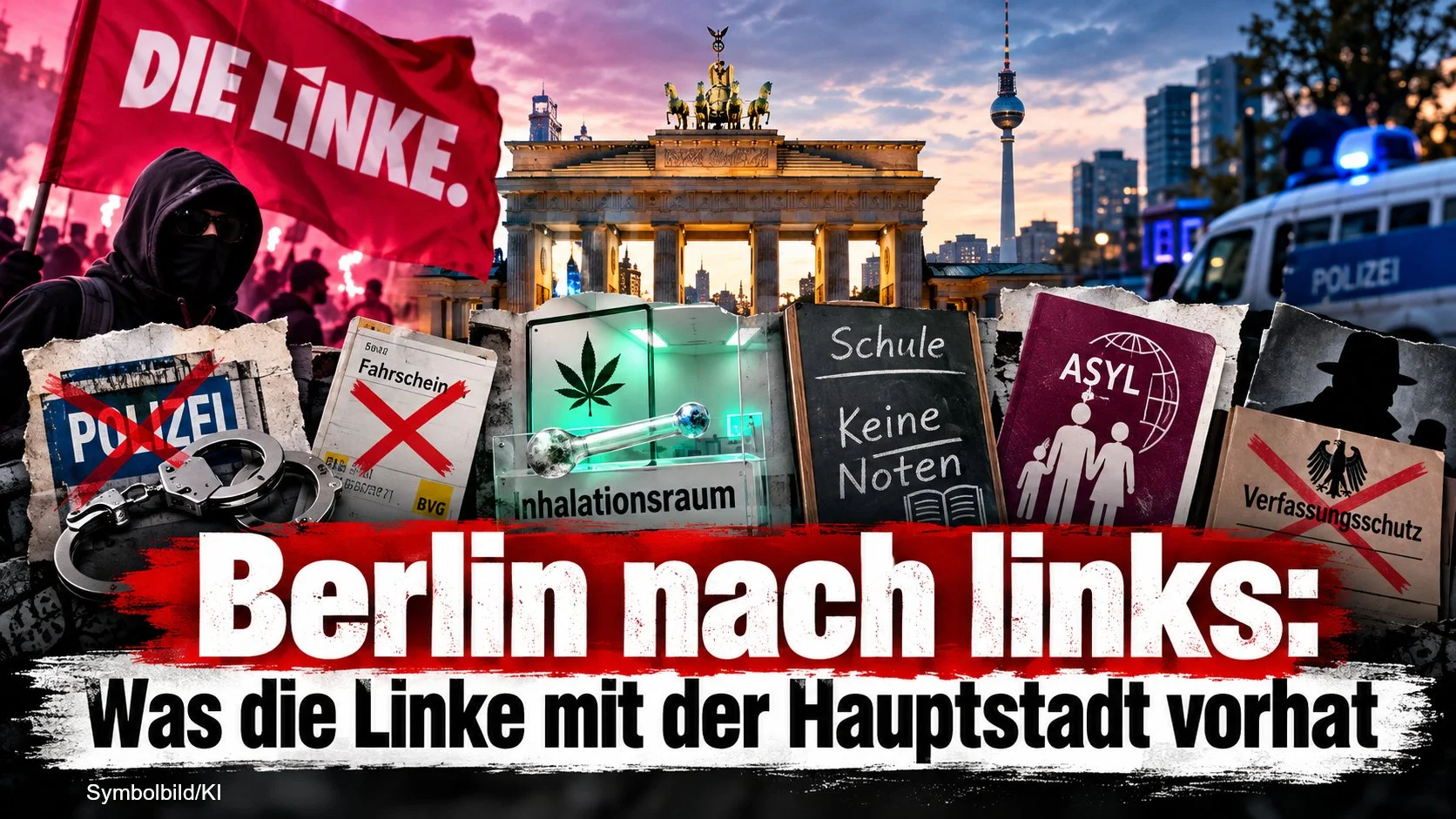 Berlin nach links: Was die Linke mit der Hauptstadt vorhat