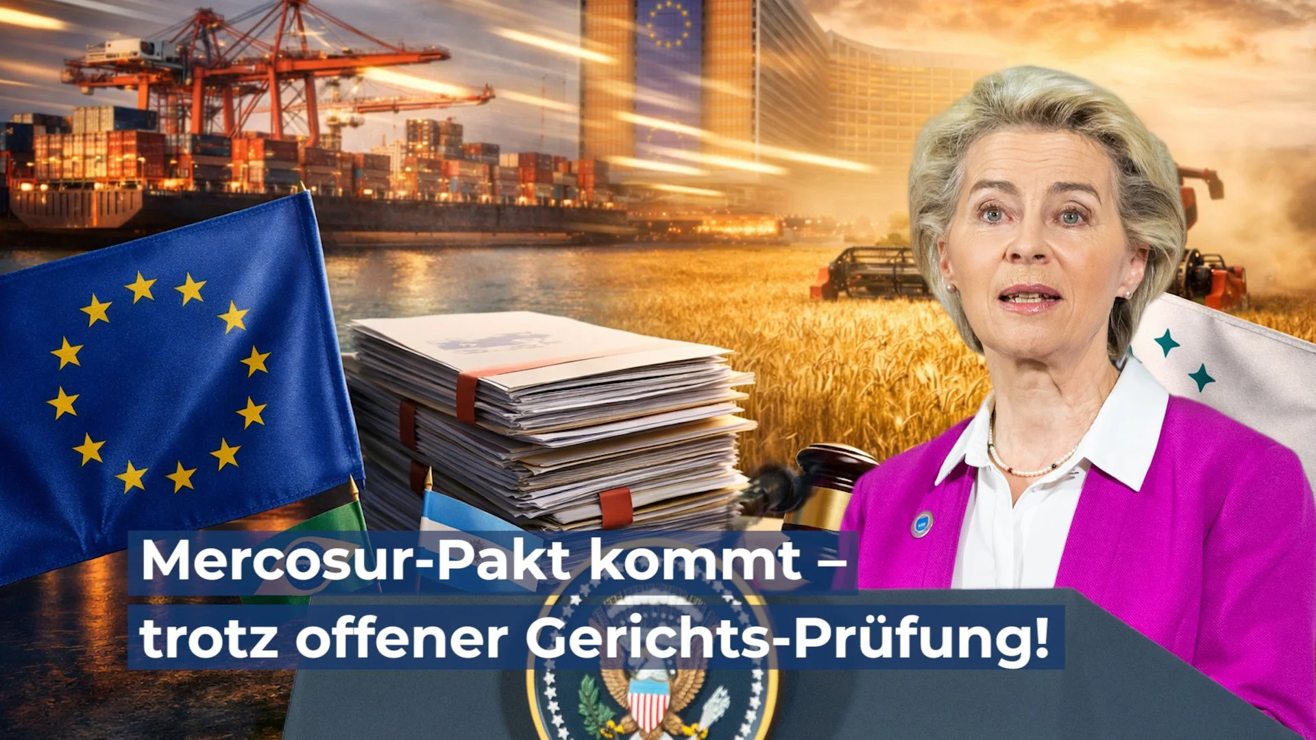 Mercosur-Pakt kommt – trotz offener Gerichts-Prüfung!