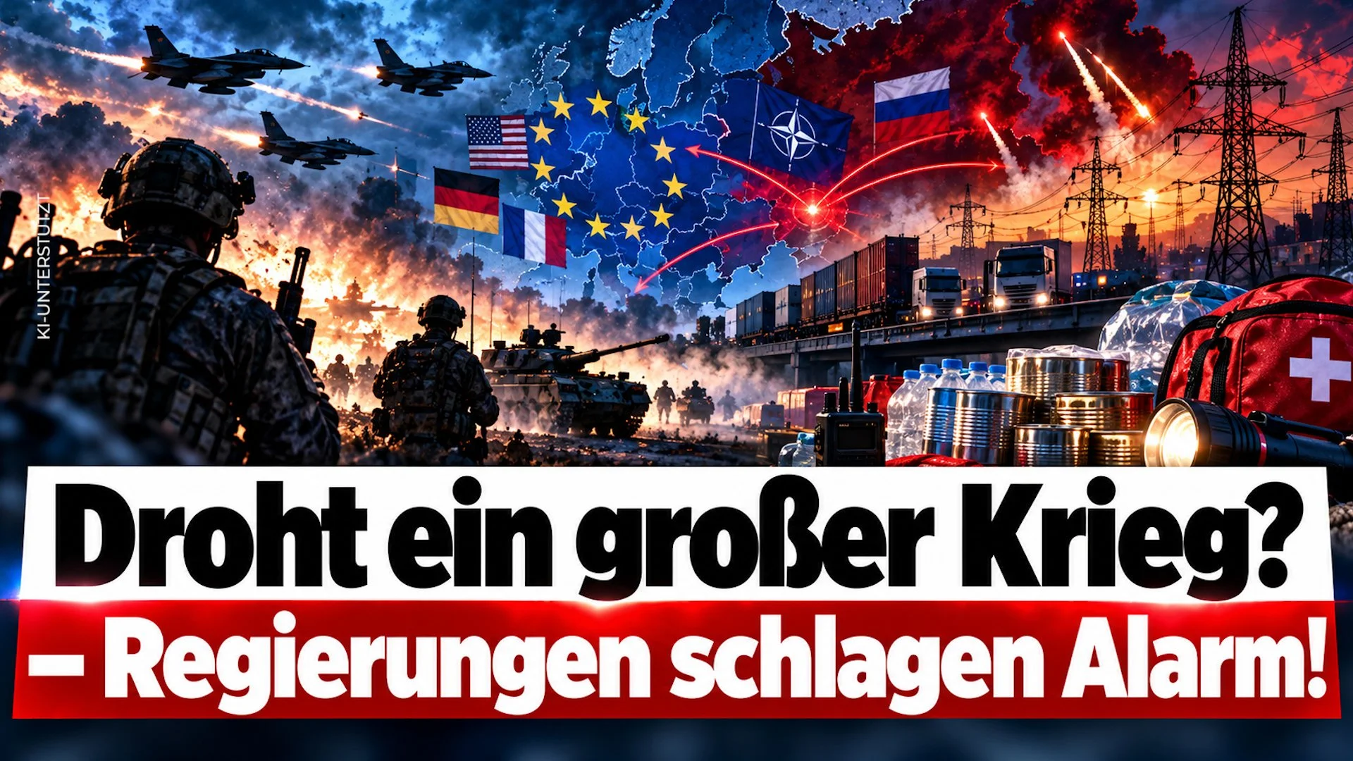 Droht ein großer Krieg? – Regierungen schlagen Alarm!