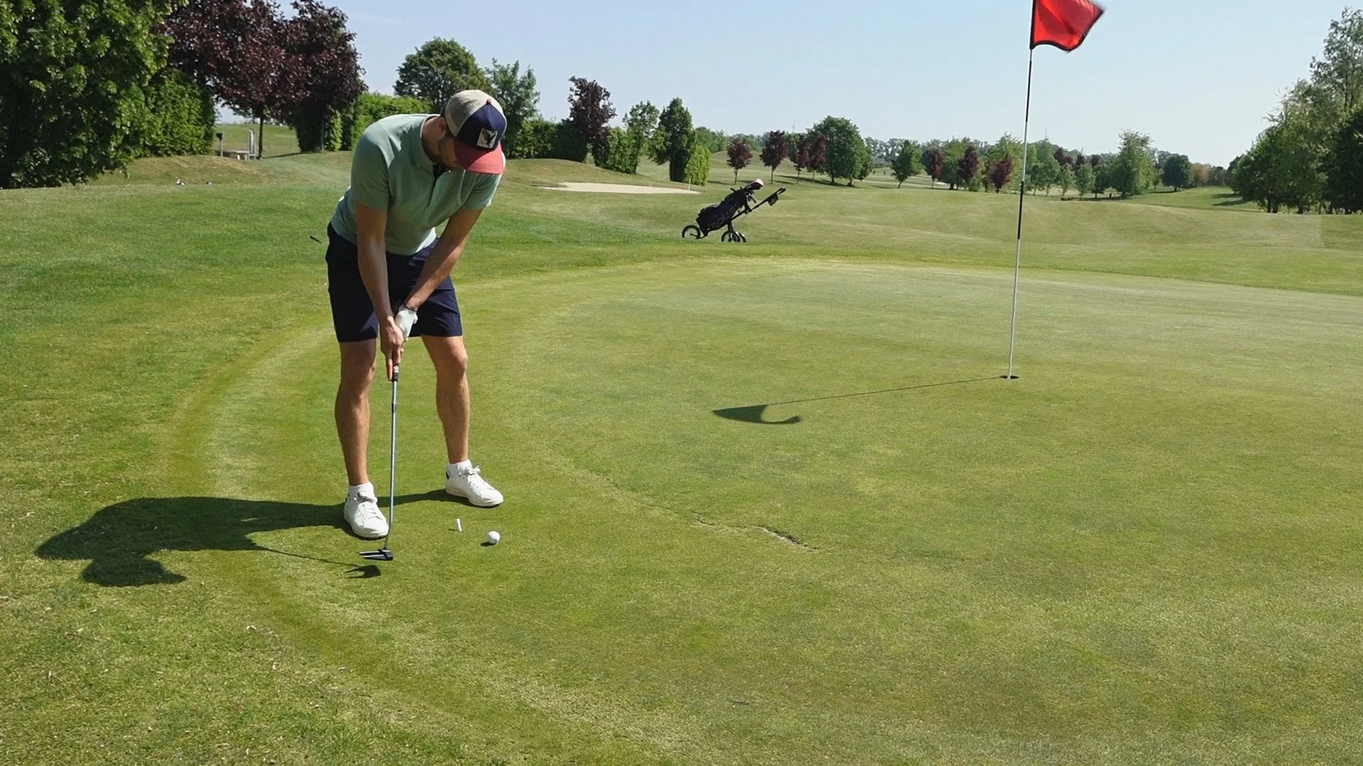 Ein Golfspiel auf dem Metzenhof