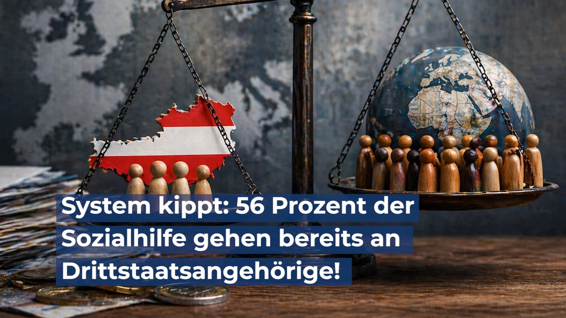 System kippt: 56 Prozent der Sozialhilfe gehen bereits an Drittstaatsangehörige!
