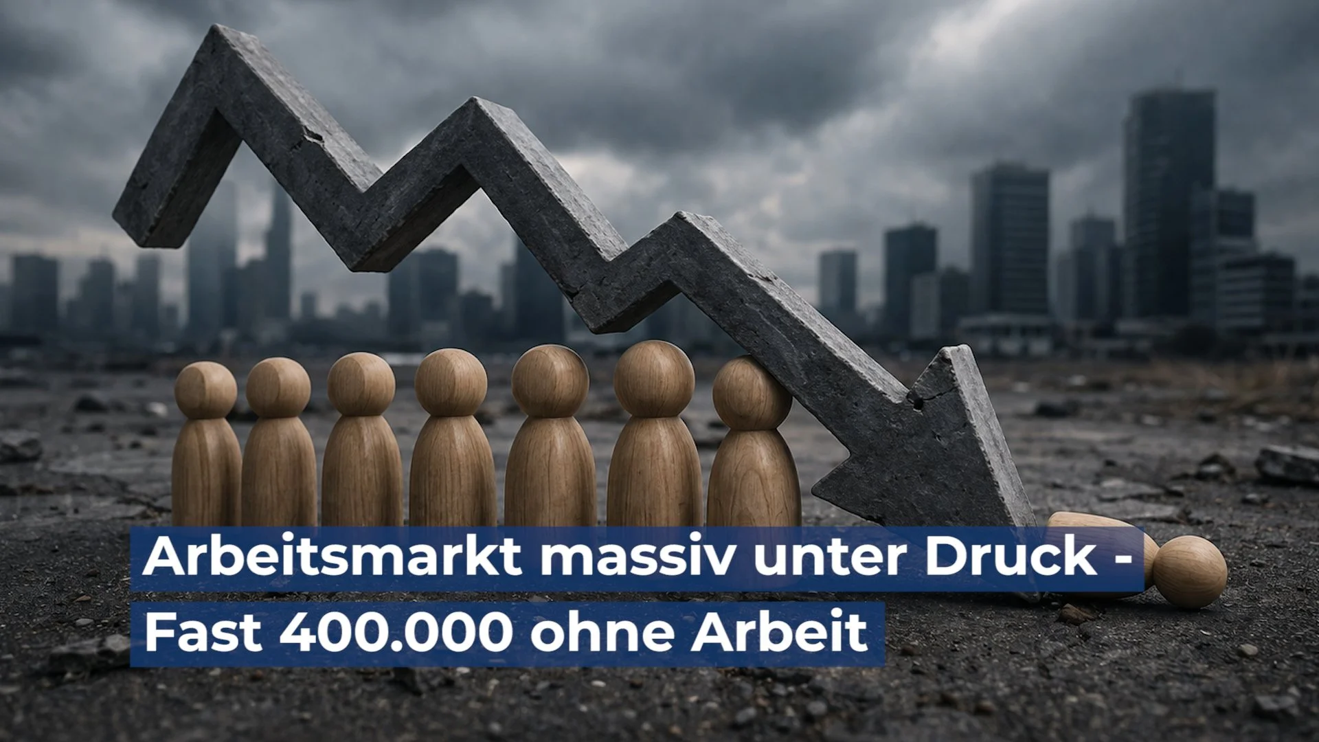 Arbeitsmarkt massiv unter Druck - Fast 400.000 ohne Arbeit