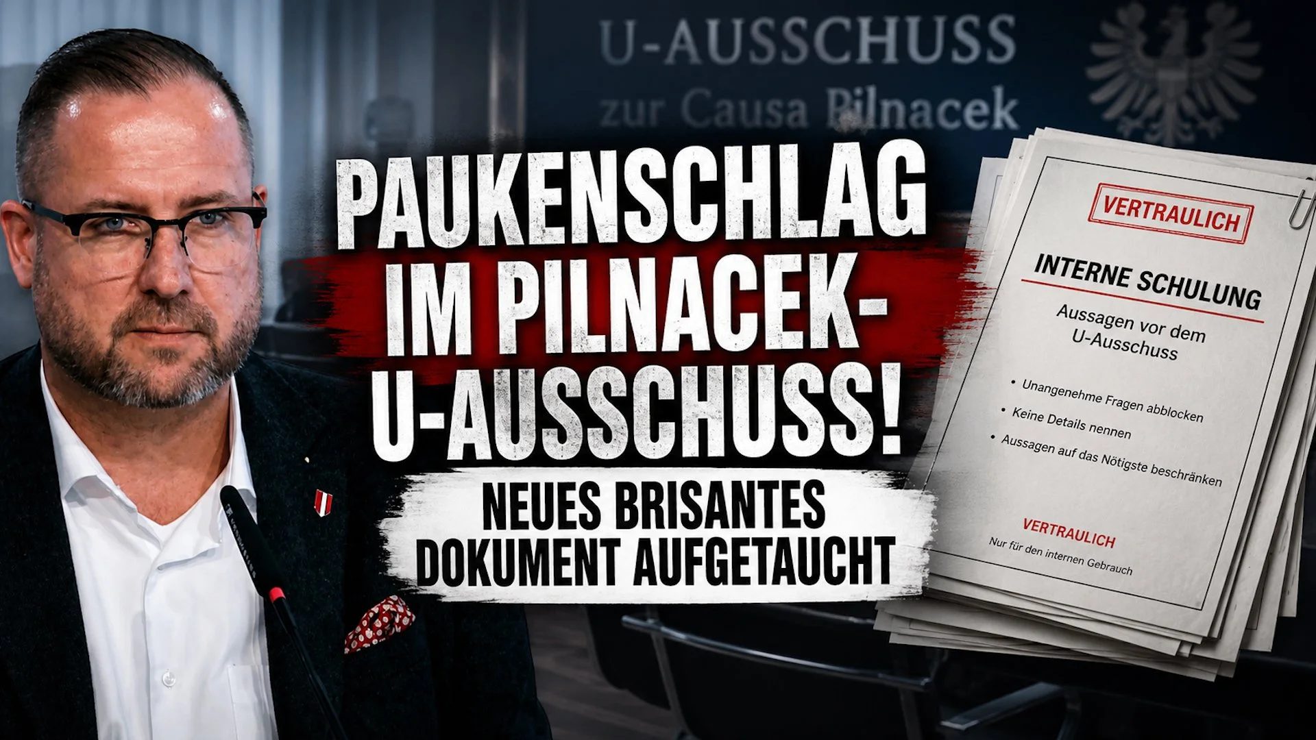 Paukenschlag im Pilnacek-U-Ausschuss! - Neues brisantes Dokument aufgetaucht