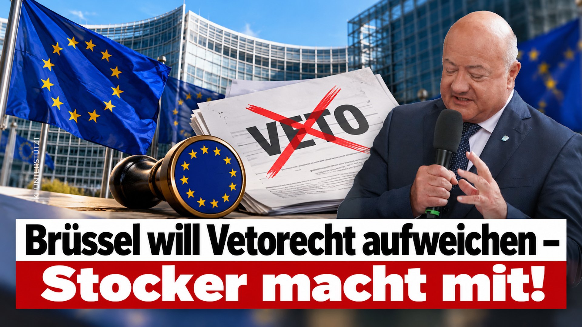 Brüssel will Vetorecht aufweichen – Stocker macht mit!
