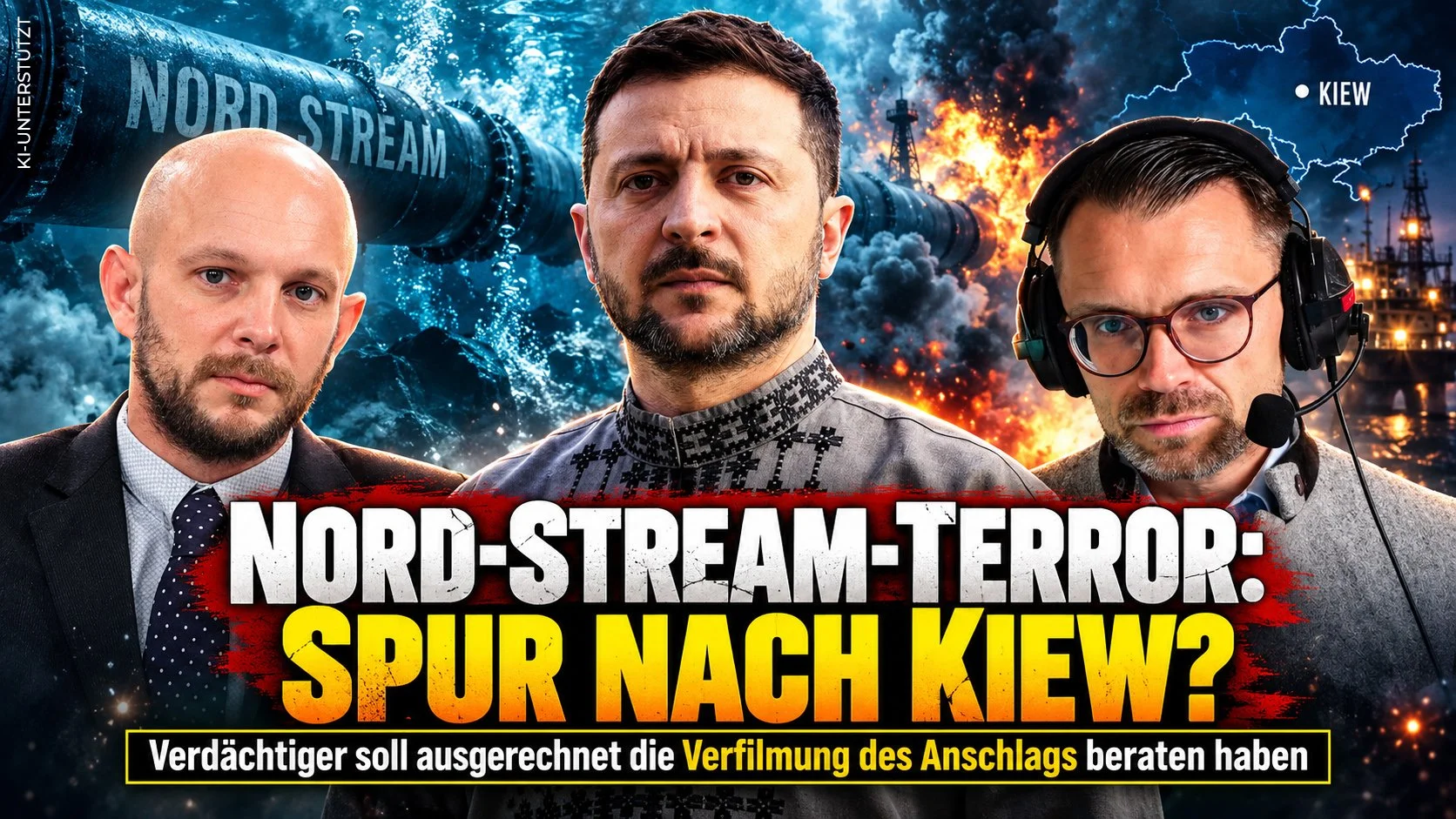 Nord-Stream-Terror: Führt die Spur nach Kiew?