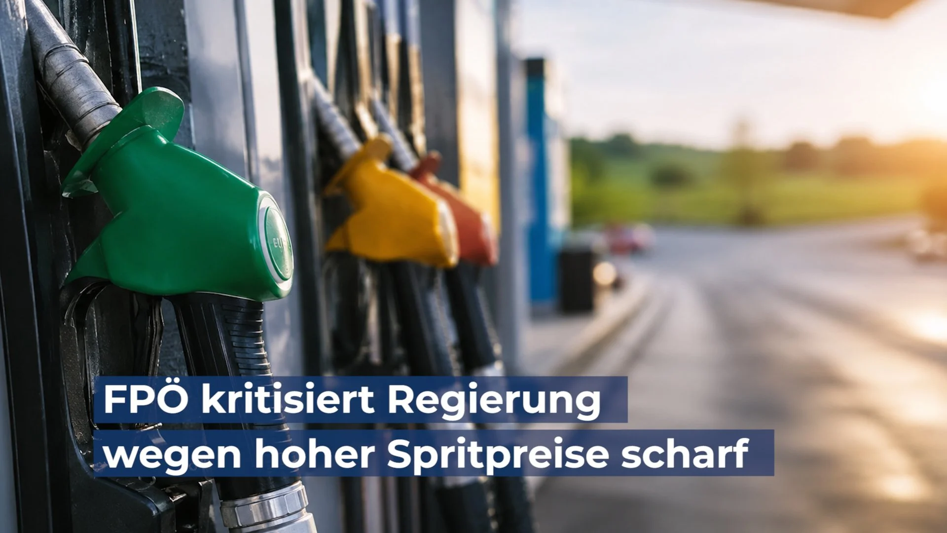 FPÖ kritisiert Regierung wegen hoher Spritpreise scharf